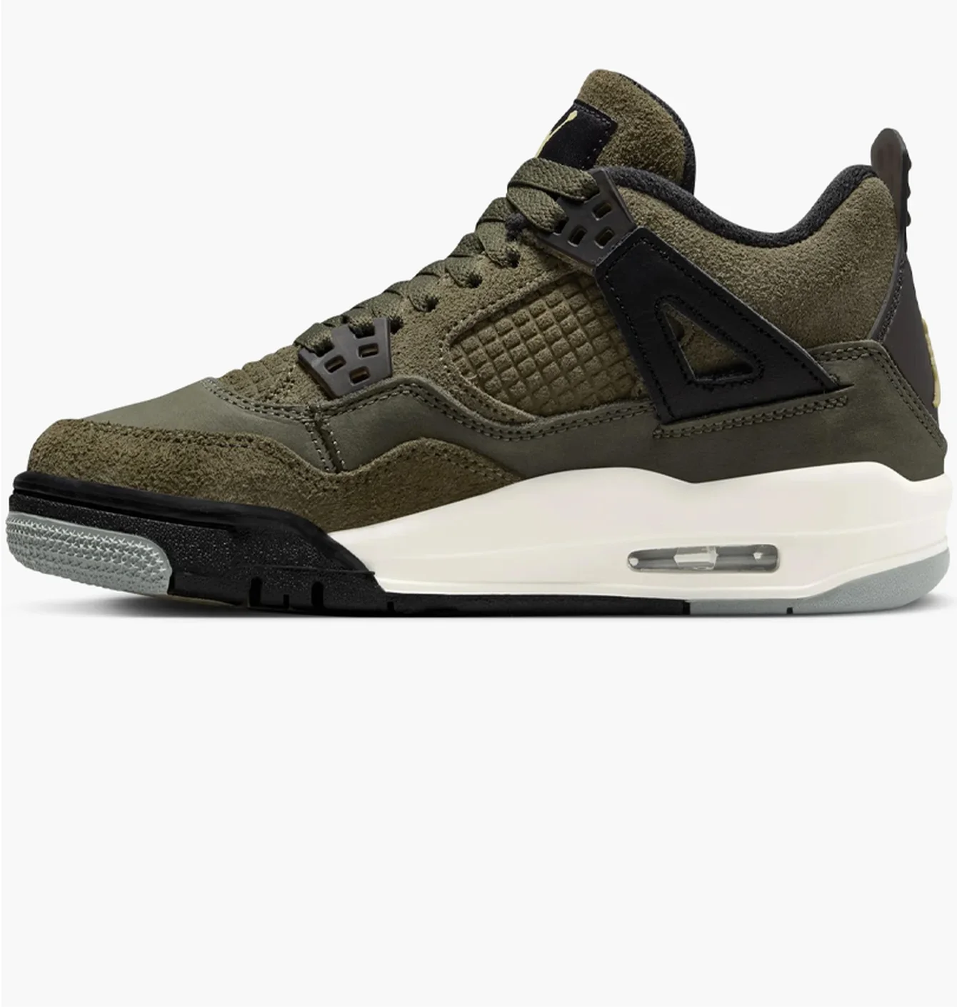 Кросівки дитячі Air Jordan 4 Retro Se Craft Medium Olive FB9928-200
