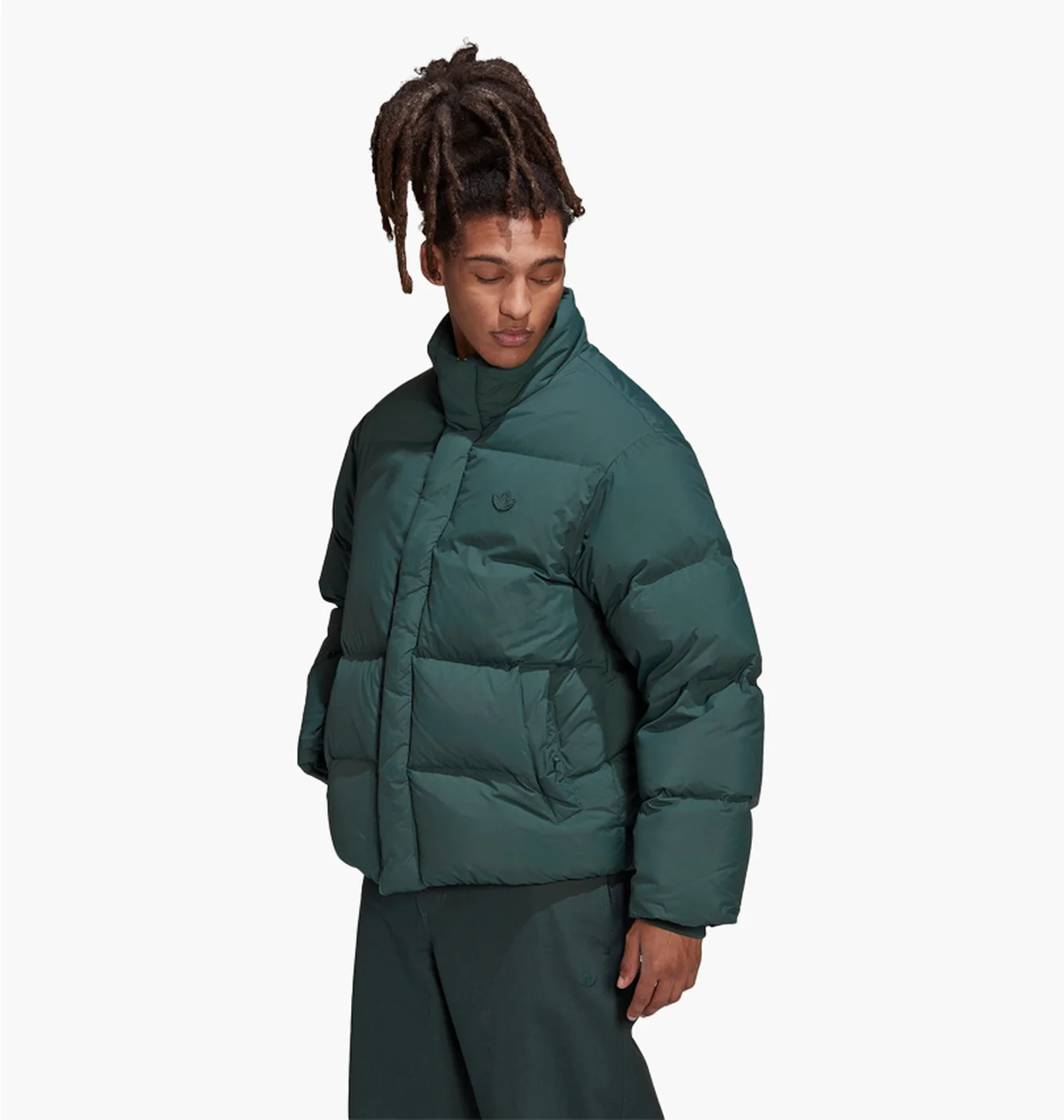 Пуховик чоловічий Adidas Down Puffer Jacket Green HL9199