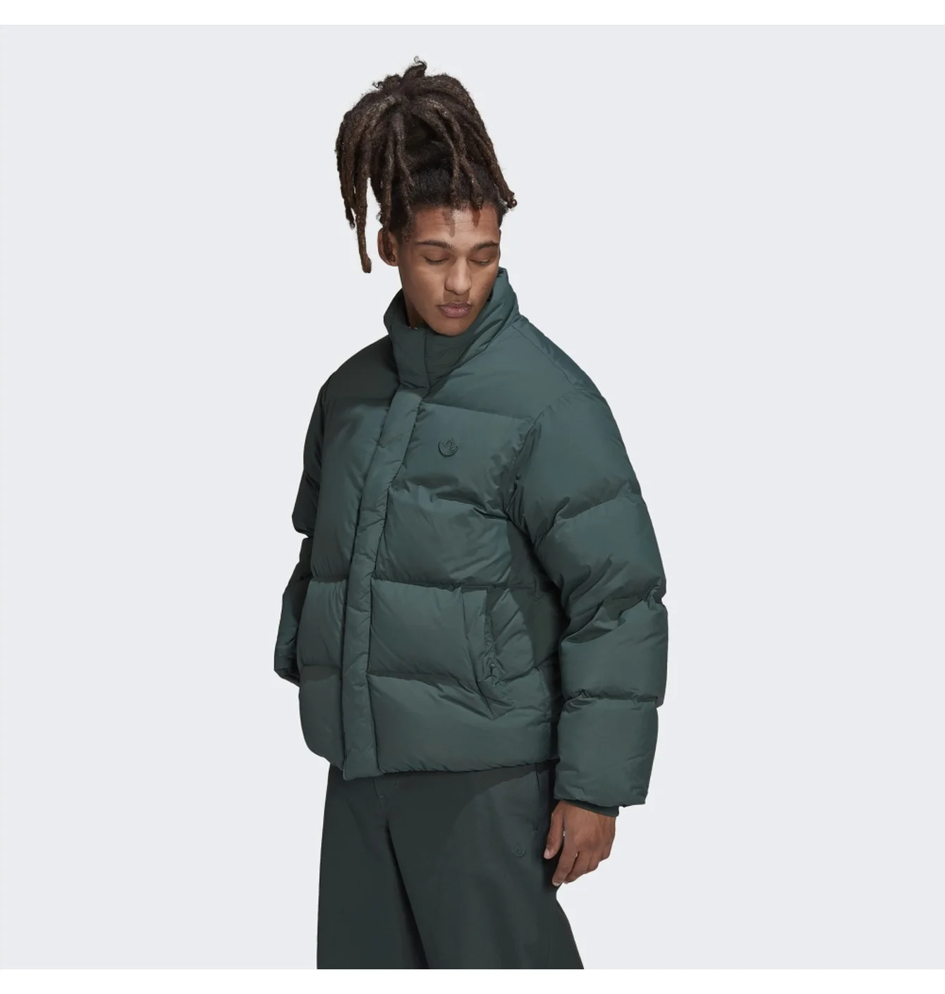 Пуховик чоловічий Adidas Down Puffer Jacket Green HL9199