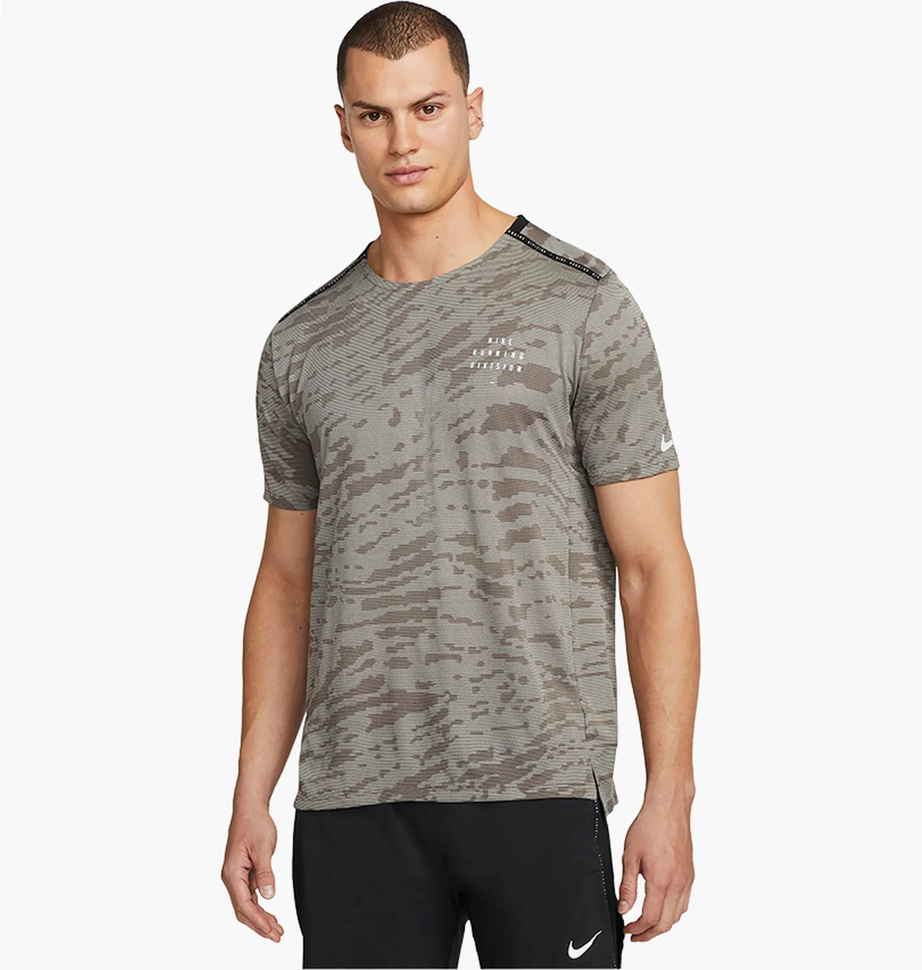 Футболка чоловіча Nike Dri-Fit Run Division Rise 365 Grey DM4636-017