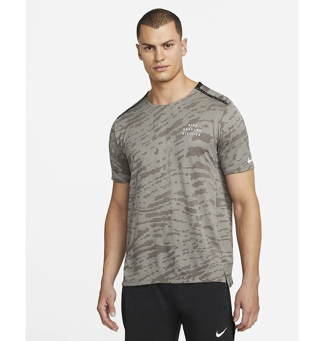 Футболка чоловіча Nike Dri-Fit Run Division Rise 365 Grey DM4636-017