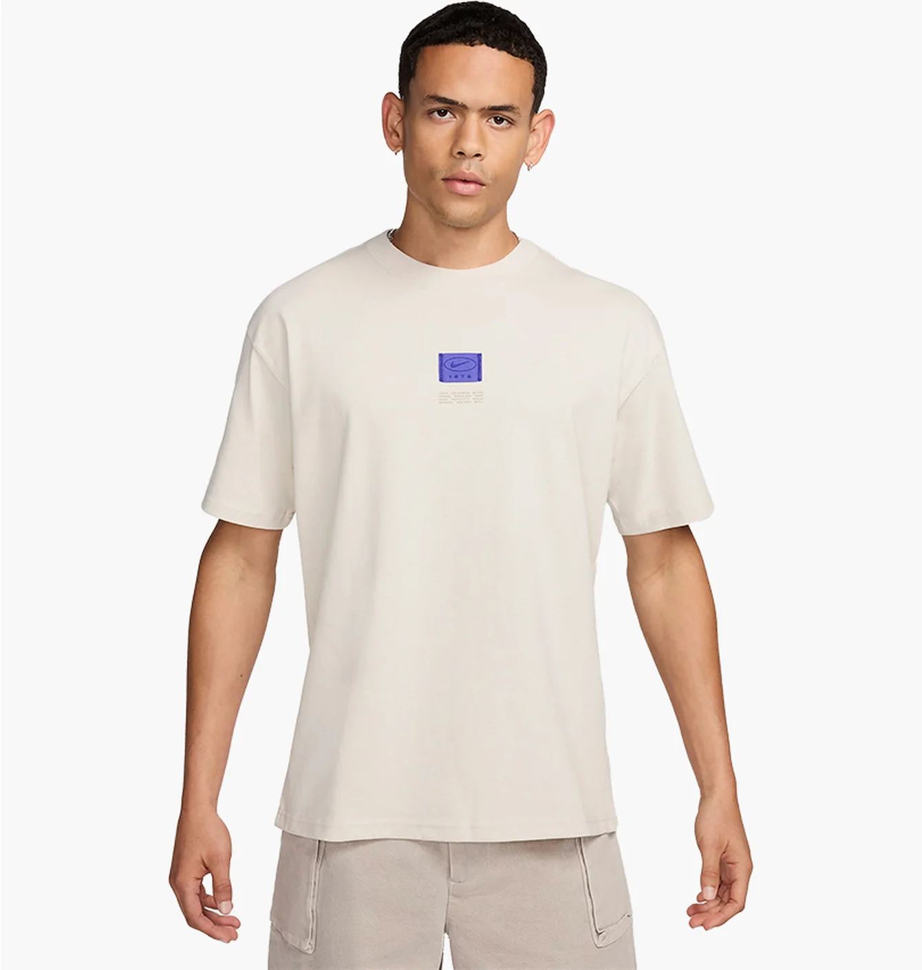 Футболка чоловіча Nike T-Shirt Max90 Sportswear Beige FZ5392-104