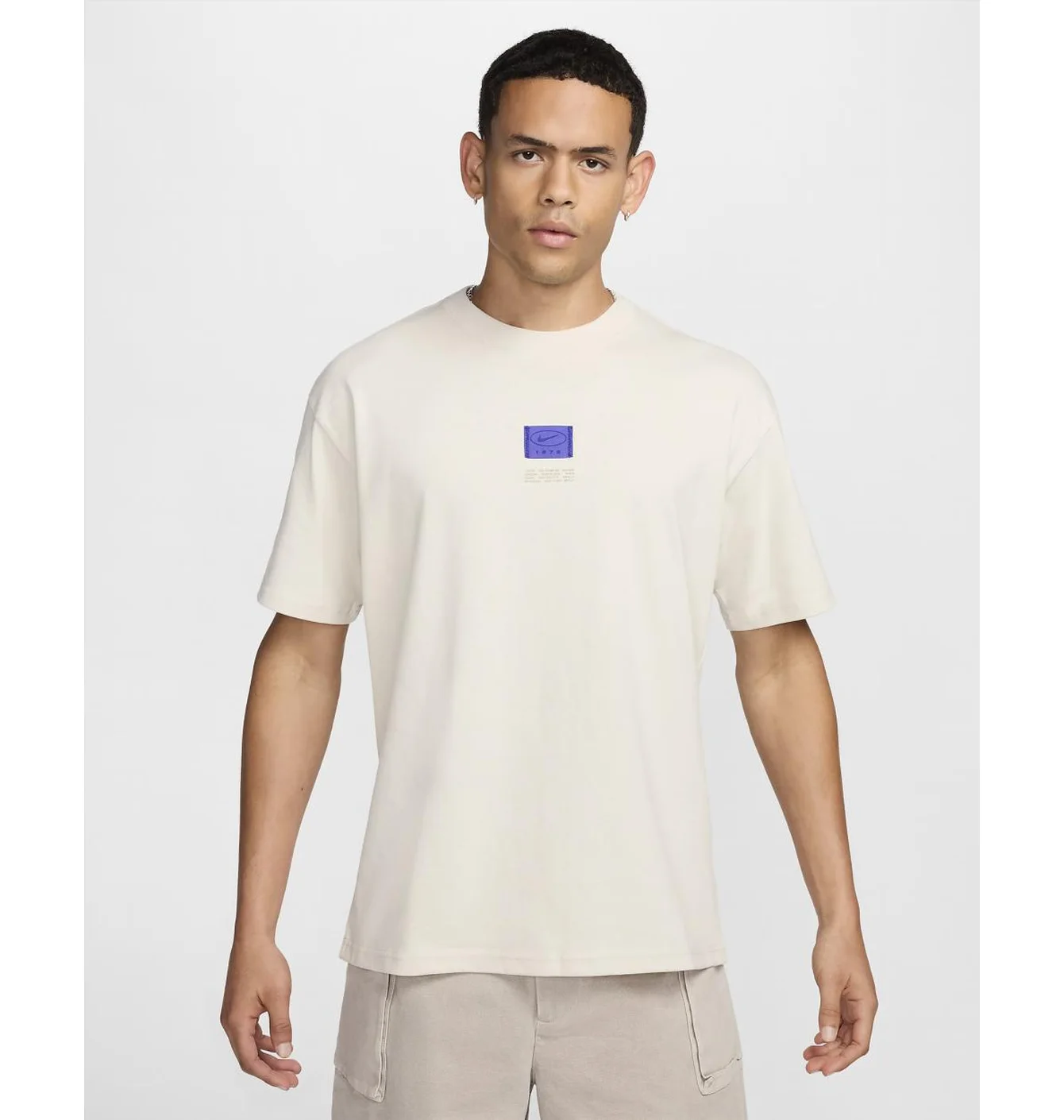 Футболка чоловіча Nike T-Shirt Max90 Sportswear Beige FZ5392-104