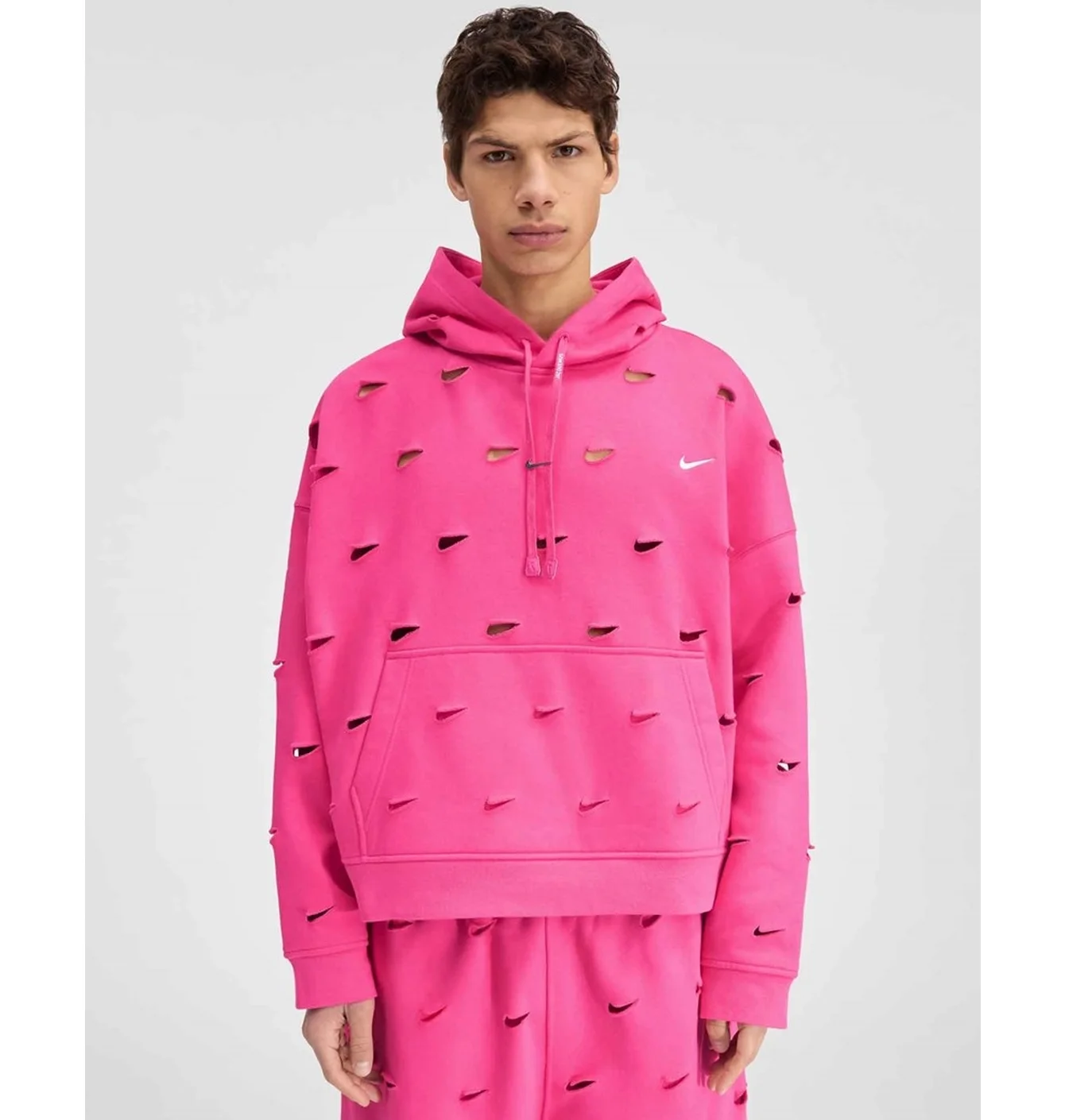 Худі унісекс Nike Rg Swoosh Hoodie X Jacquemus Pink FJ3481-653
