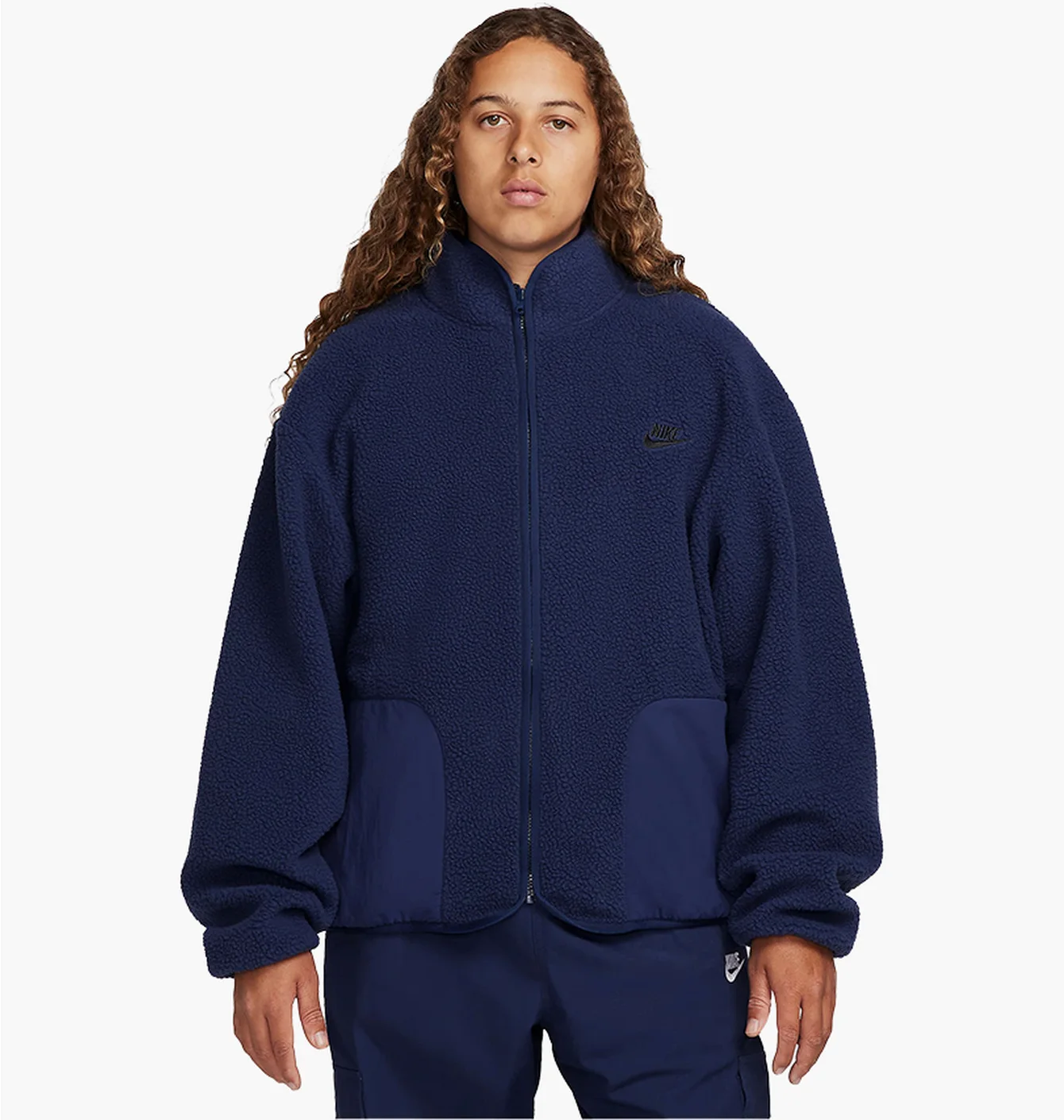 Куртка чоловіча Nike Club Fleece Winterized Jacket Blue FB8386-410