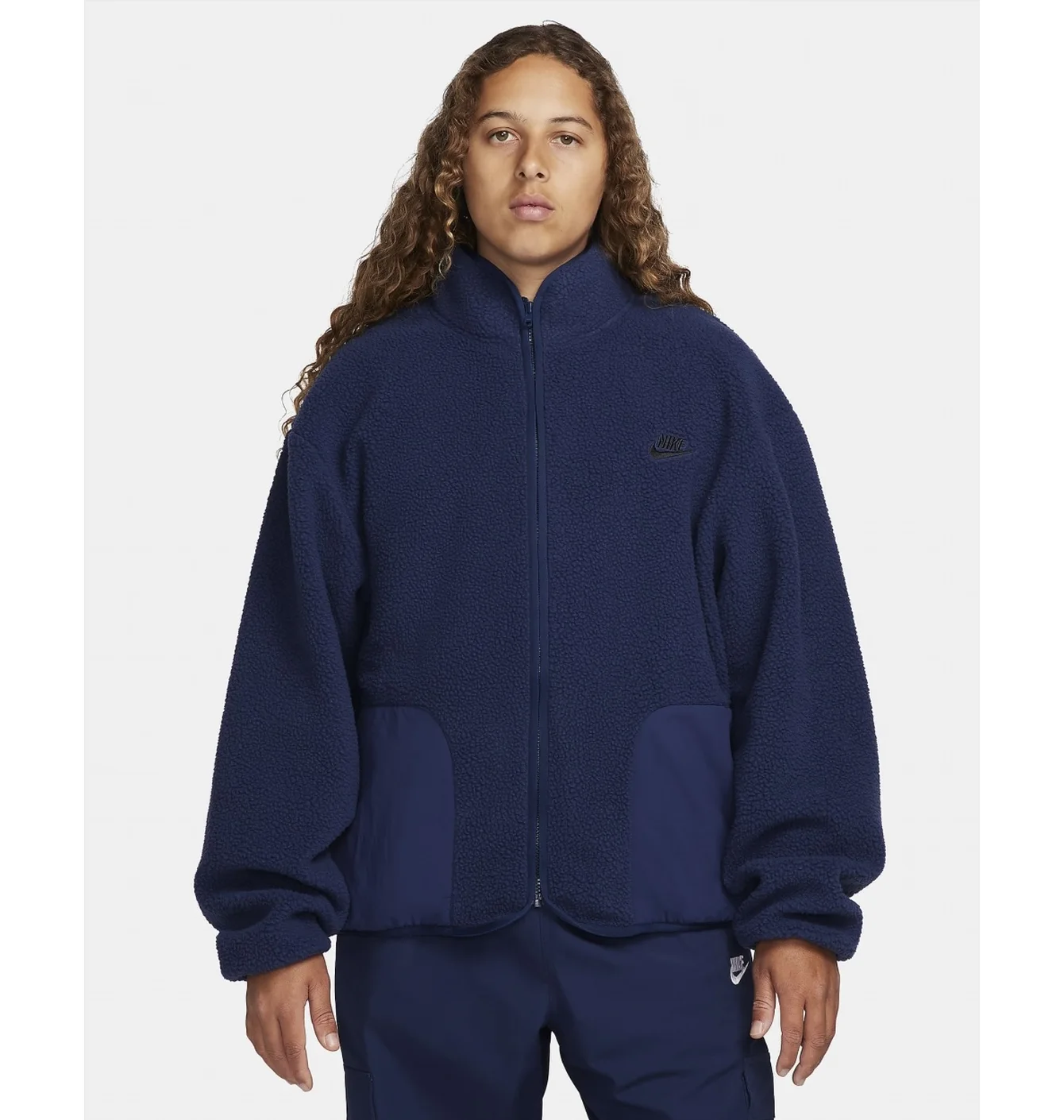 Куртка чоловіча Nike Club Fleece Winterized Jacket Blue FB8386-410