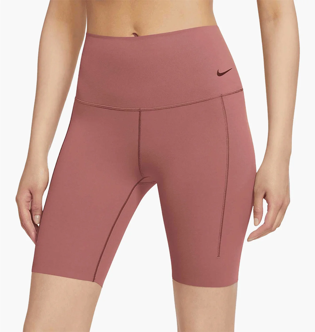 Шорти жіночі Nike Zenvy Bordo DQ6003-634
