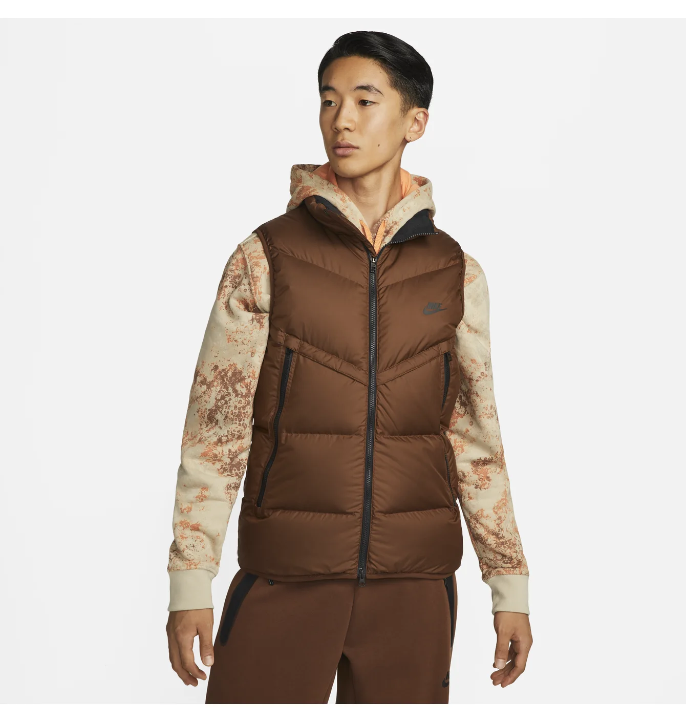 Жилетка чоловіча Nike Storm-Fit Windrunner Brown Dr9617-259