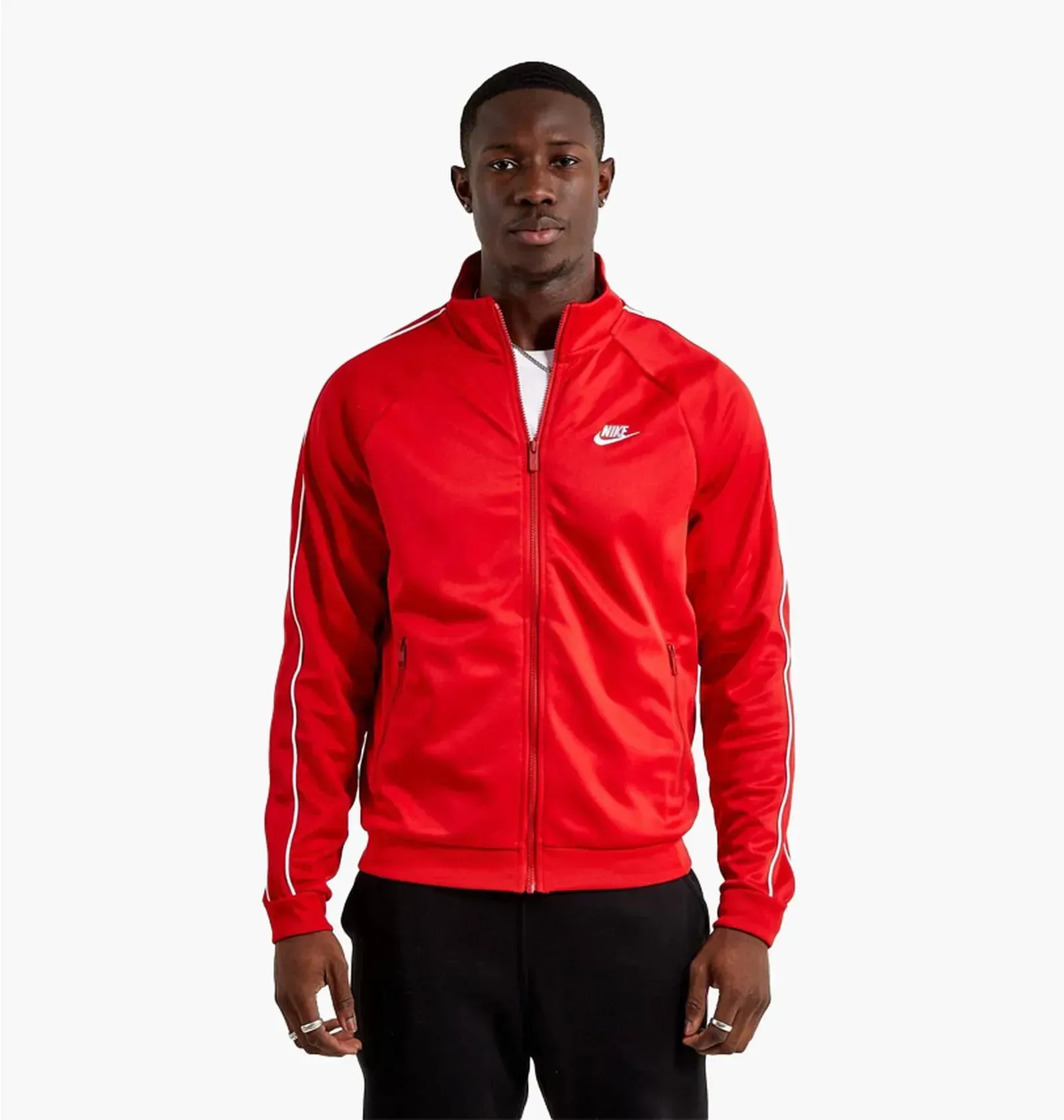 Куртка чоловіча Nike Club Fleece Full-Zip Track Jacket Red Dx0670-657 (DX0670-657)