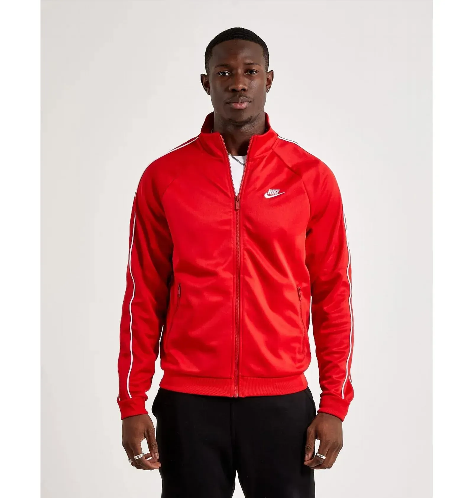 Куртка чоловіча Nike Club Fleece Full-Zip Track Jacket Red Dx0670-657 (DX0670-657)