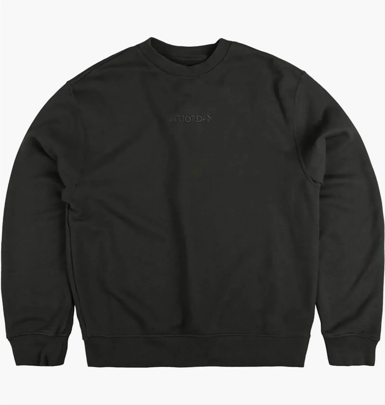 Кофта чоловіча Nike Wordmark Fleece Crewneck Black (FZ3950-045)