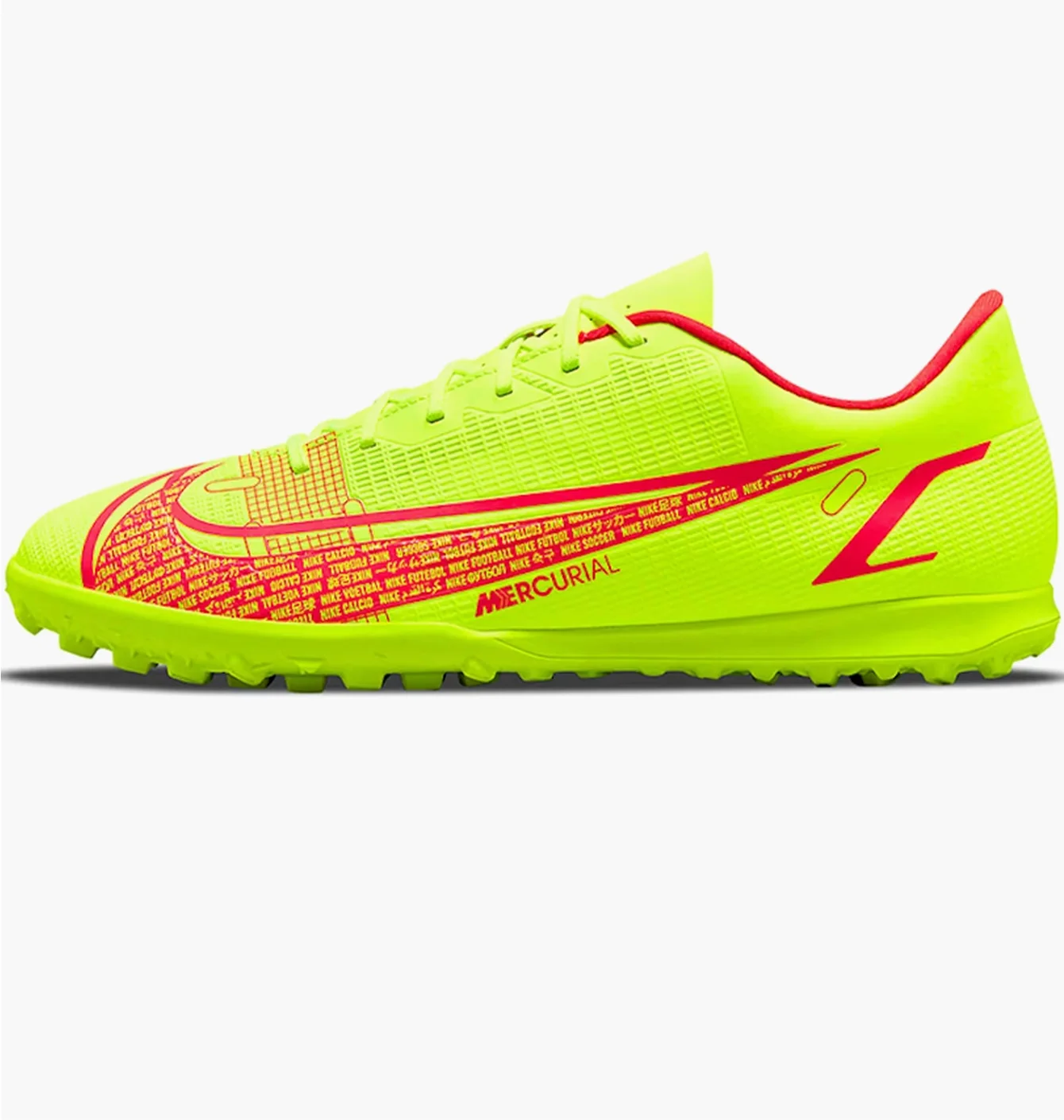 Сороконіжки унісекс Nike Mercurial Vapor 14 Club Tf Yellow CV0985-760