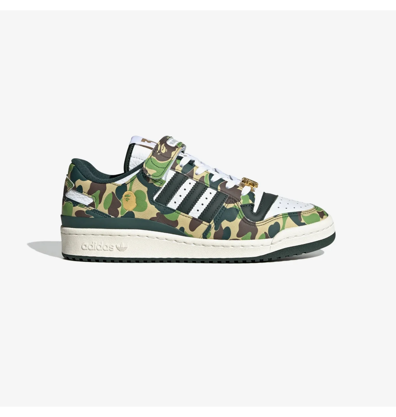 Кросівки чоловічі Adidas Forum 84 Bape Low Camo/Green ID4771