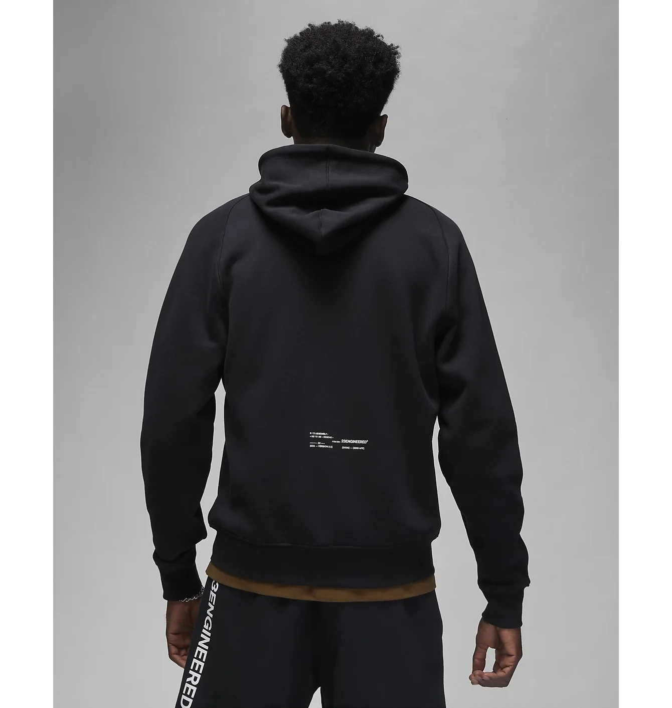 Толстовка чоловіча Air Jordan 23 Engineered Mens Full-Zip Hoodie Black Dv1589-010