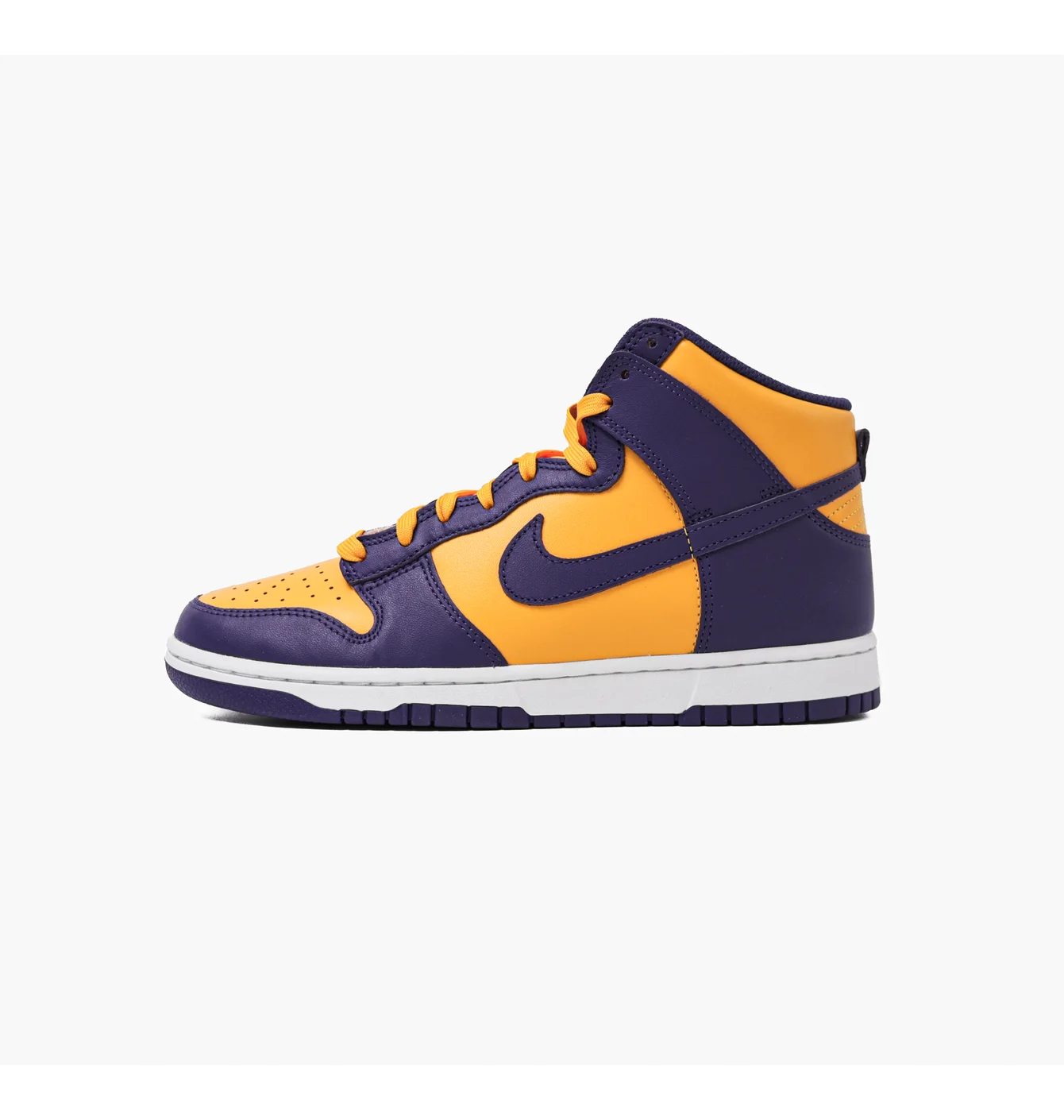 Кросівки чоловічі Nike Dunk Hi Retro Violet/Yellow Dd1399-500