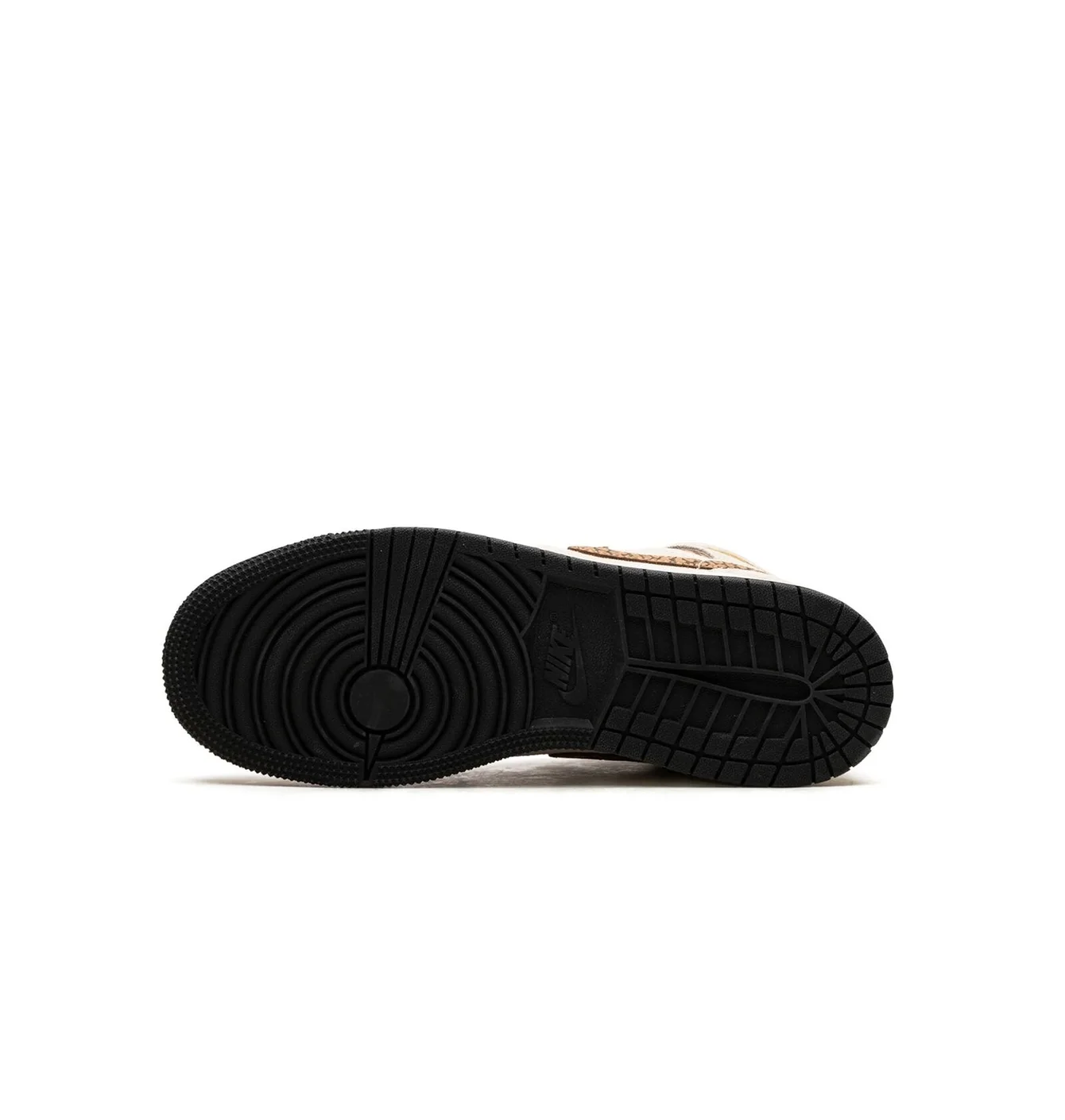 Кросівки дитячі Air Jordan 1 Mid Se Brown Elephant Beige DZ5369-102