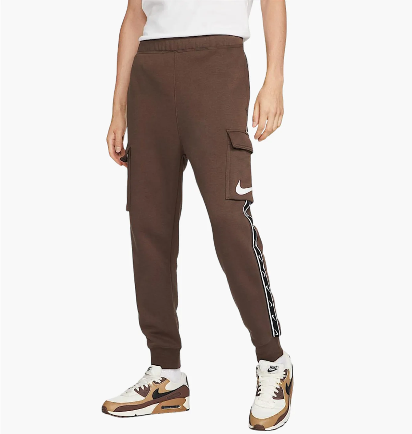 Штани чоловічі Nike Repeat Fleece Brown DX2030-237