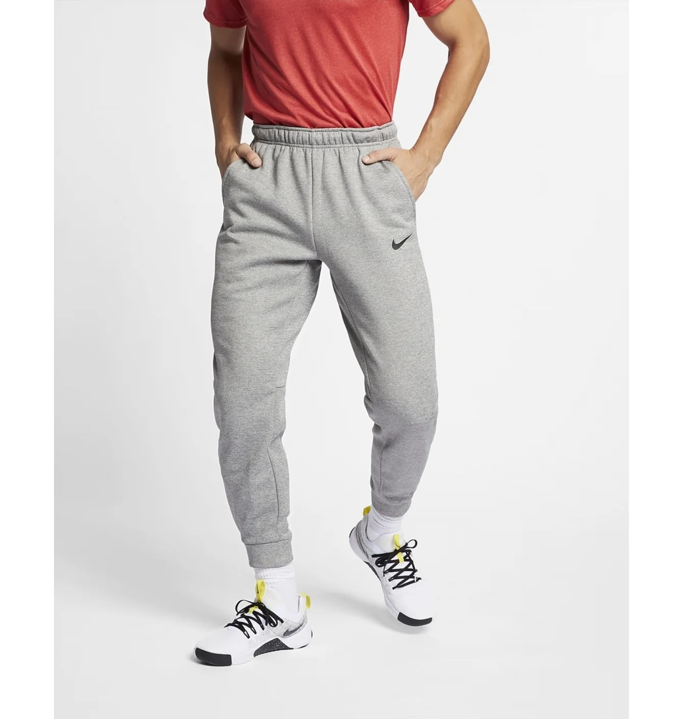 Штани чоловічі Nike Therma Tapered Training Trousers Grey 932255-063