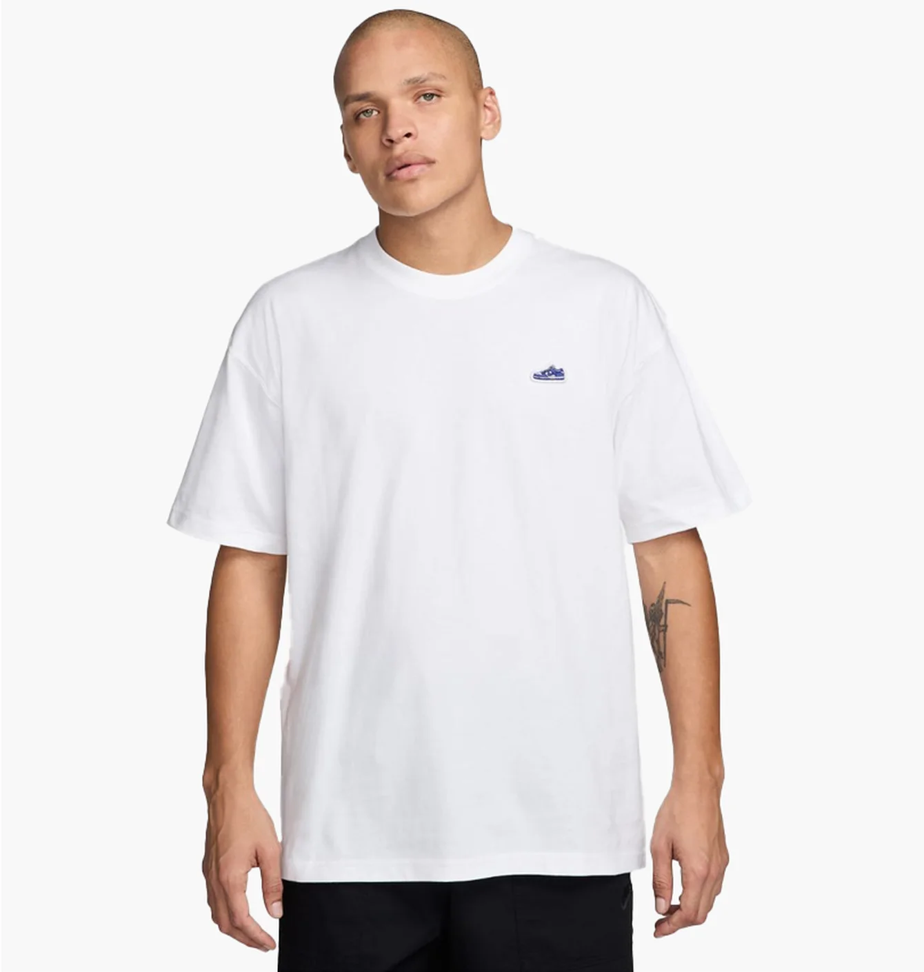 Футболка чоловіча Nike Nsw Dunk Patch Tee White FV3751-100