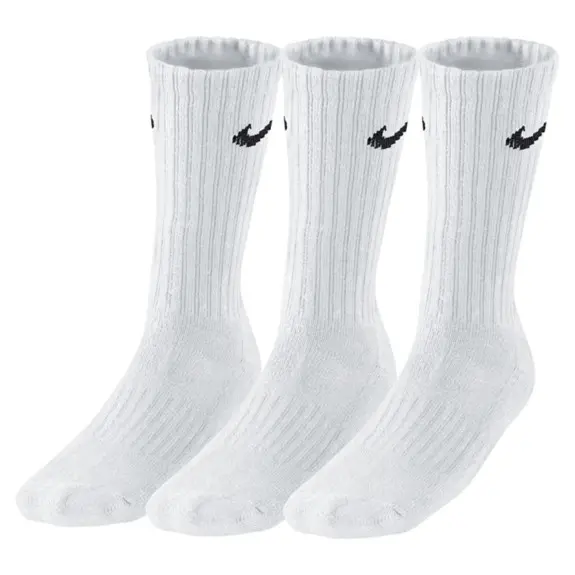 Носки Nike 3 pack Value Cotton Cushioned Crew White SX4508-101 (Оригінал)