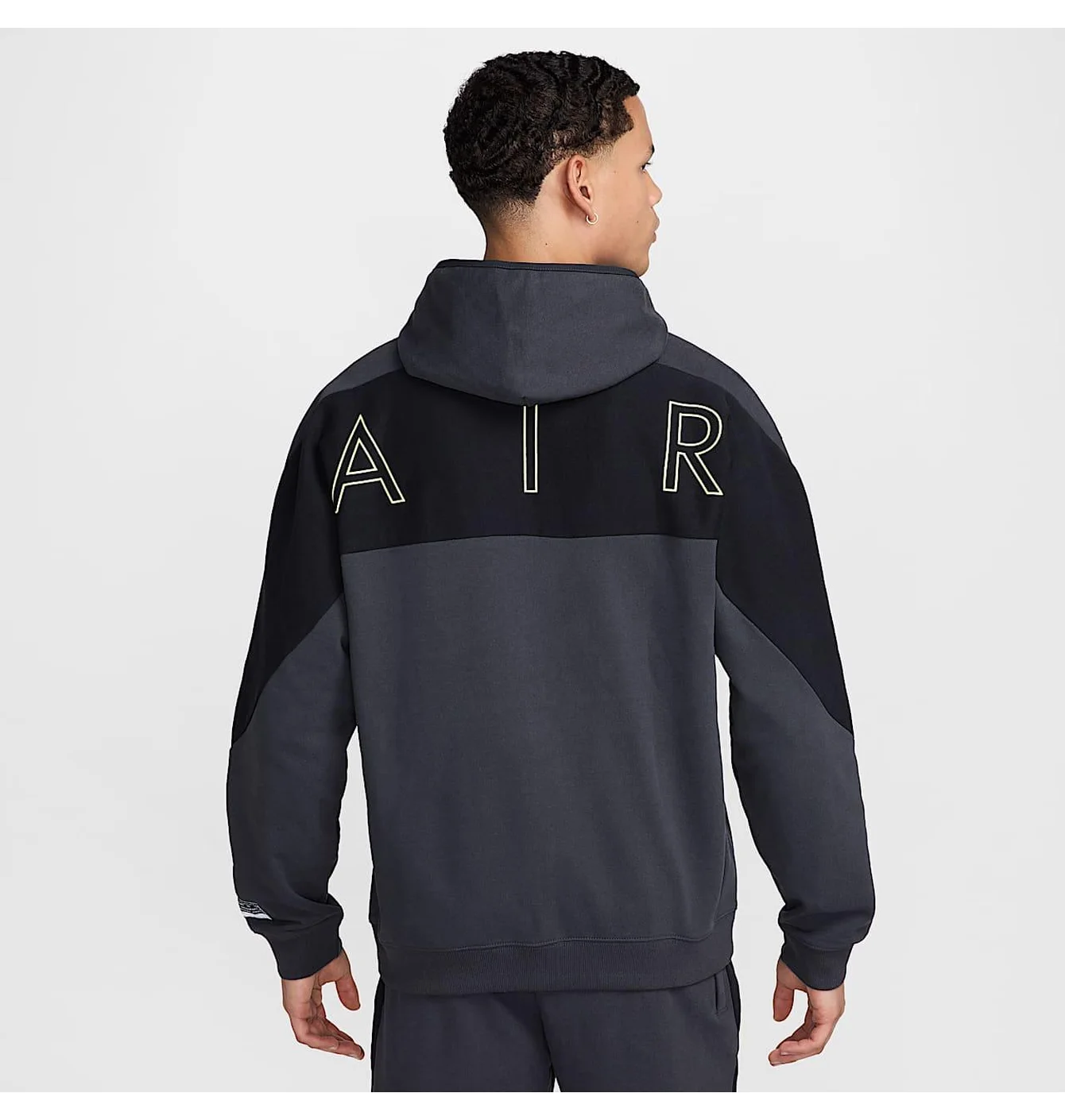 Толстовка чоловіча Nike Air Fleece Grey HJ0636-060