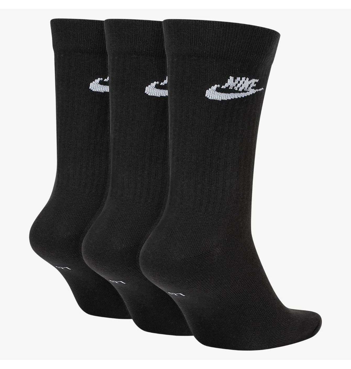 Шкарпетки унісекс Nike U Nsw Everyday Essential Crew (3 пари) Black SK0109-010