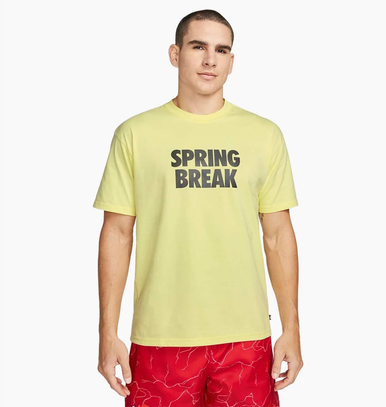 Футболка чоловіча Nike T-Shirt Sb Yellow DX9457-706