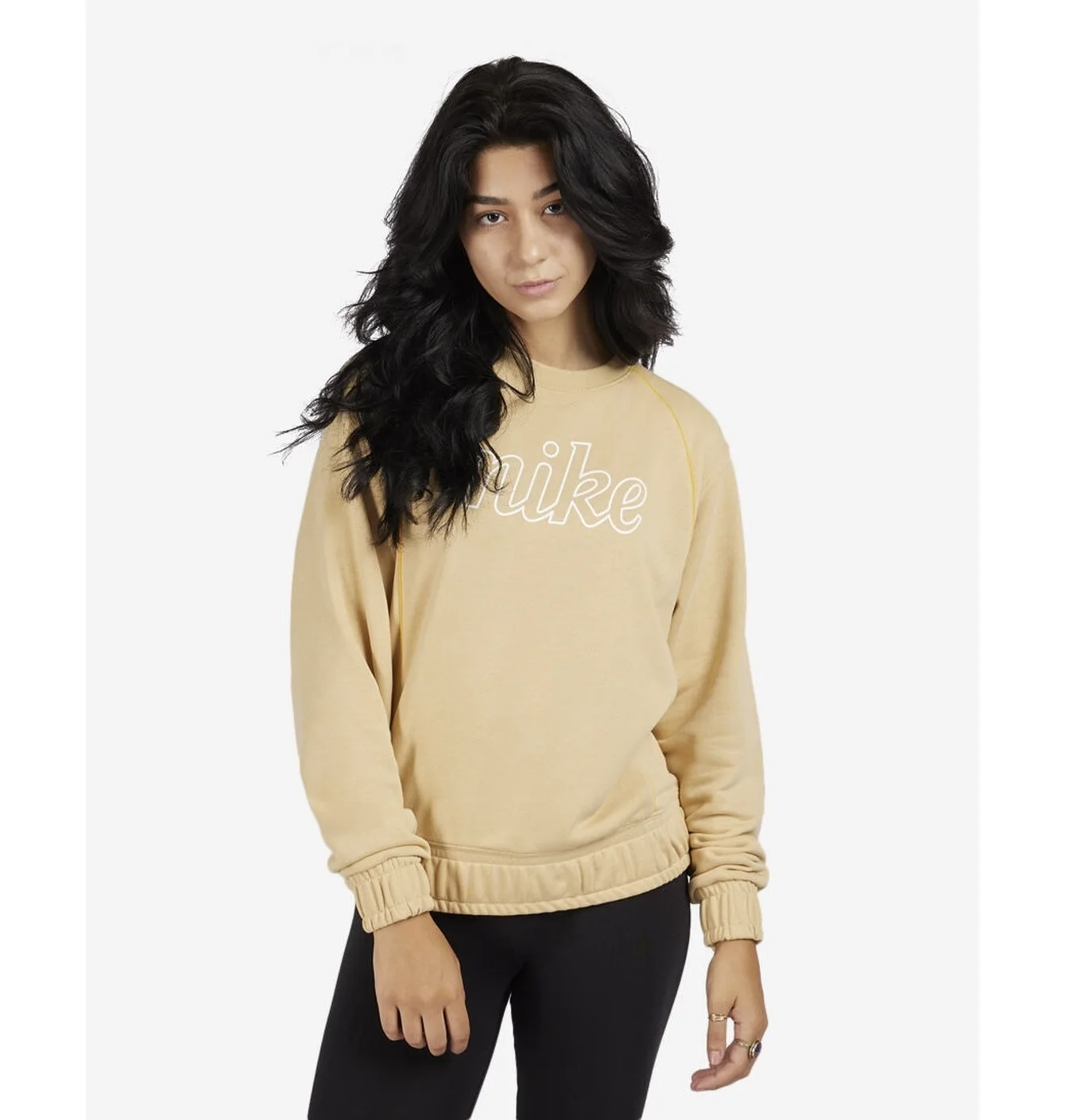 Світшот жіночий Nike Nsw Fleece Top Yellow DQ6244-252