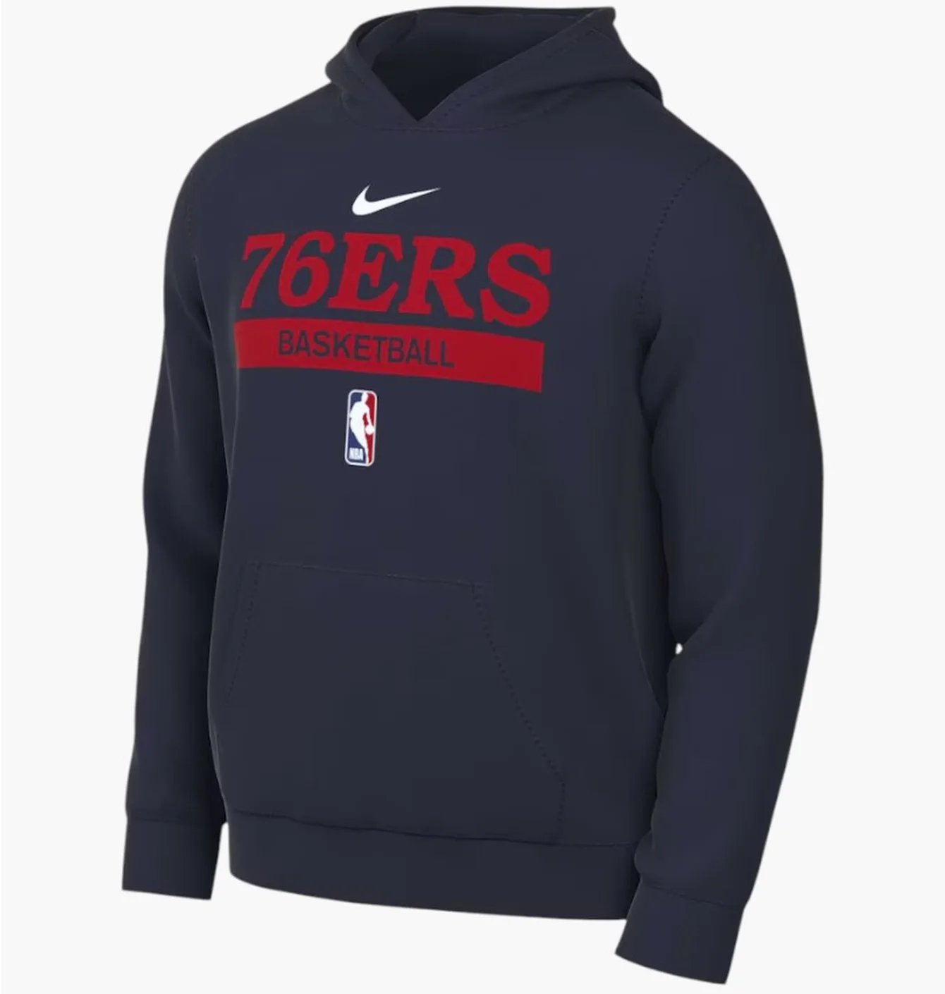 Худі чоловіче Nike Philadelphia 76Ers Spotlight On-Court Black DN8169-419