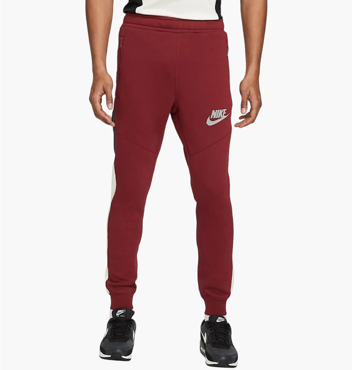 Штани чоловічі Nike Sportswear Hybrid Fleece Red DO7232-677