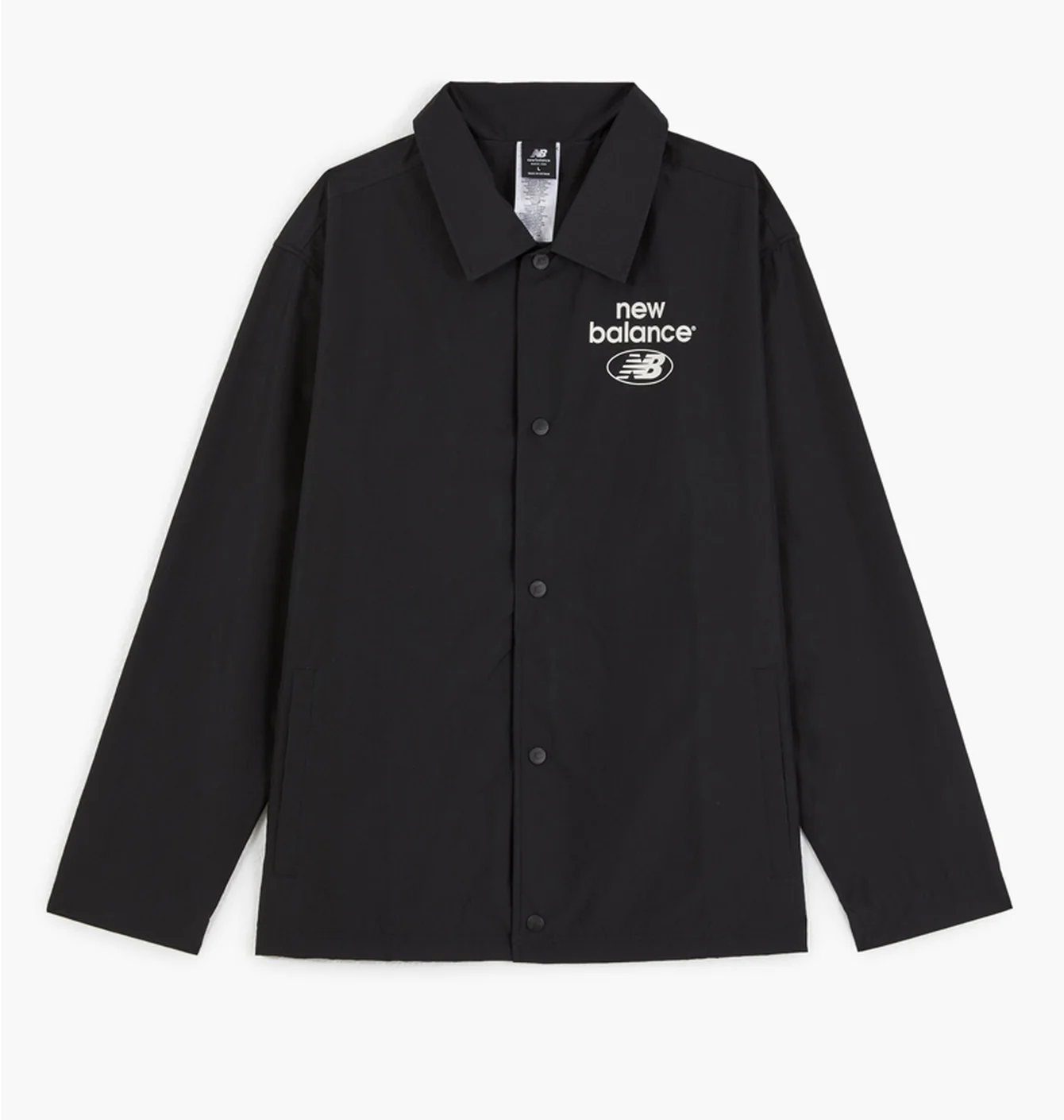 Сорочка чоловіча New Balance Jacket Lifestyle Essential Black MJ31531BK