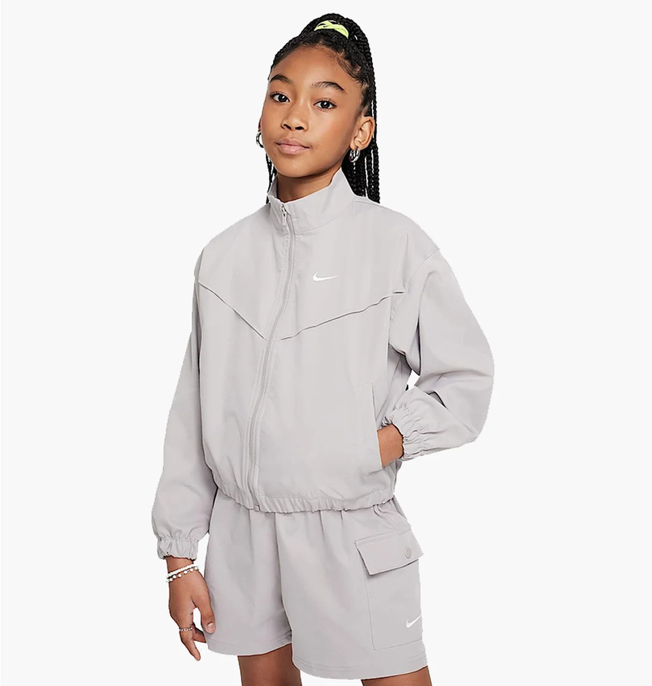 Кофта жіноча Nike G Nsw Ltwt Ovrszd Jkt Sty Star Violet FZ5557-009