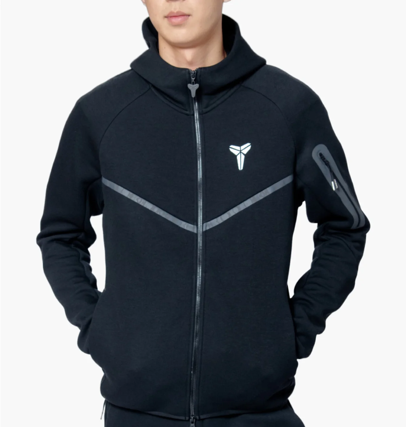 Толстовка чоловіча Nike Kobe Sportswear Tech Fleece Black IB2713-010
