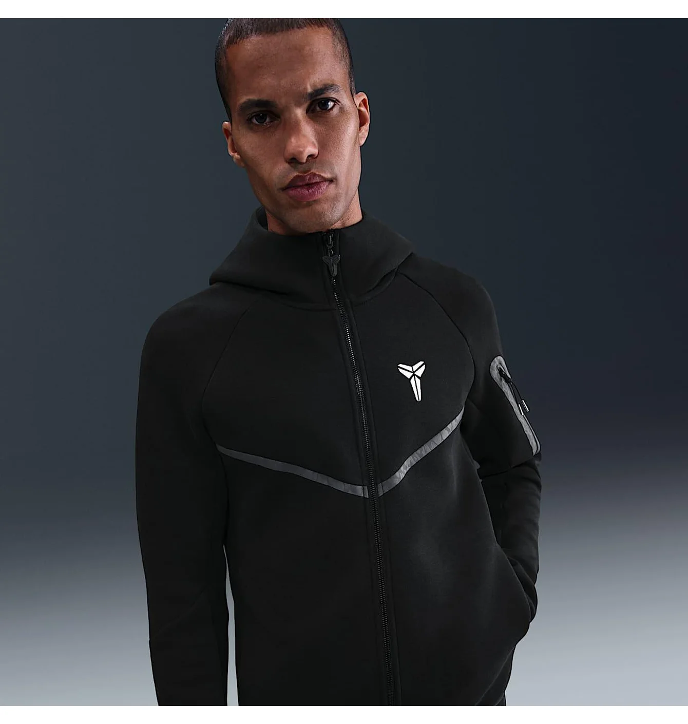 Толстовка чоловіча Nike Kobe Sportswear Tech Fleece Black IB2713-010