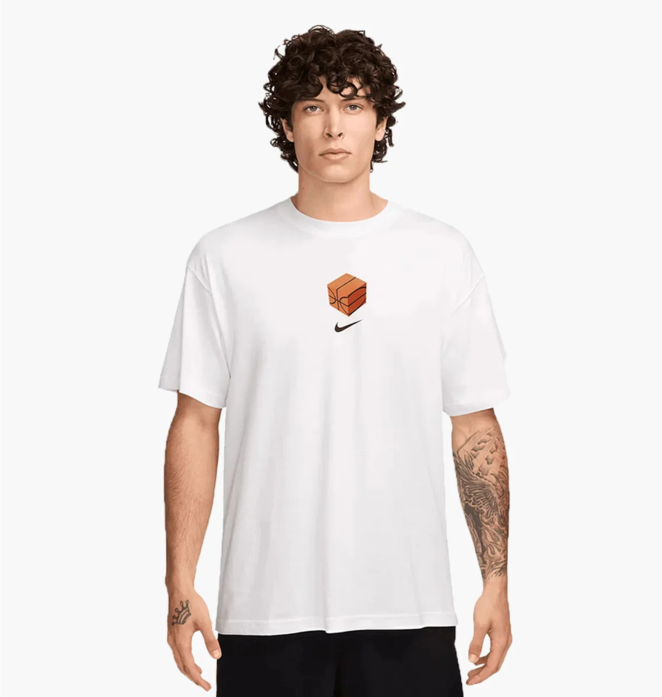 Футболка чоловіча Nike M90 Bball Oc White HQ0026-100