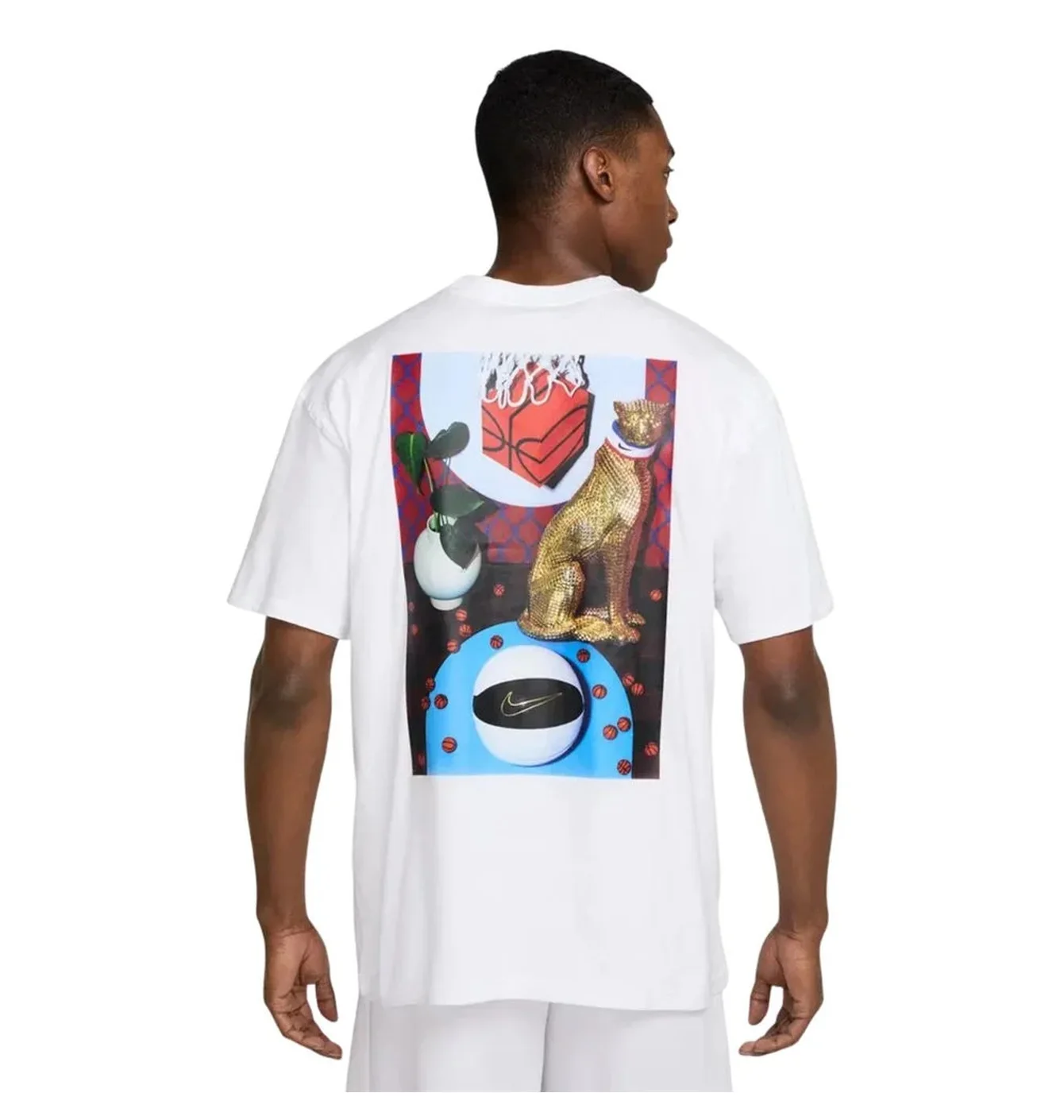 Футболка чоловіча Nike M90 Bball Oc White HQ0026-100