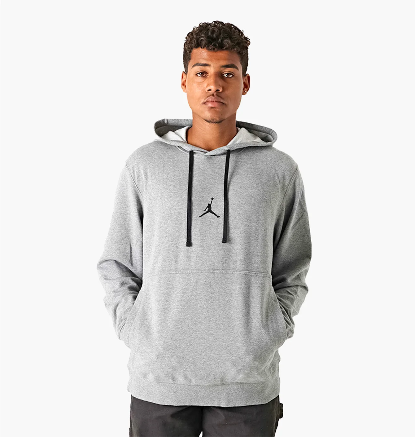 Худі чоловіче Air Jordan M J Df Air Flc Po Hoodie Grey DA9860-091