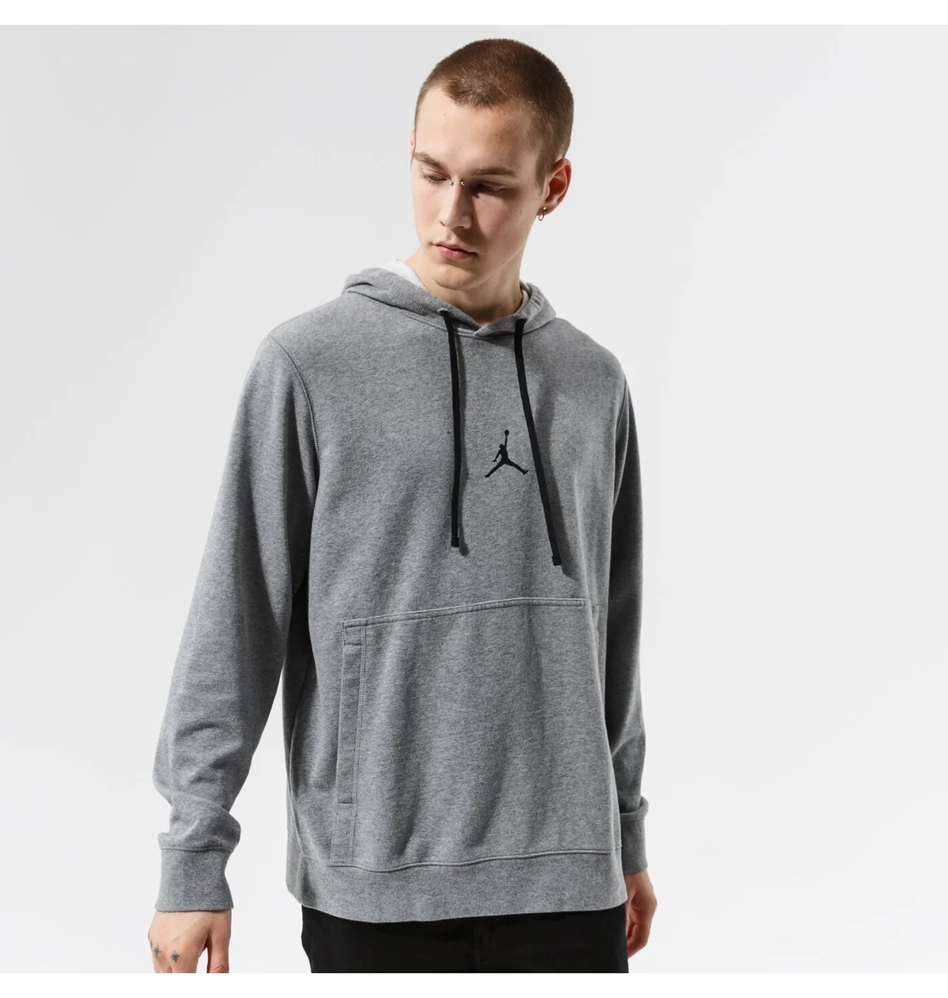 Худі чоловіче Air Jordan M J Df Air Flc Po Hoodie Grey DA9860-091