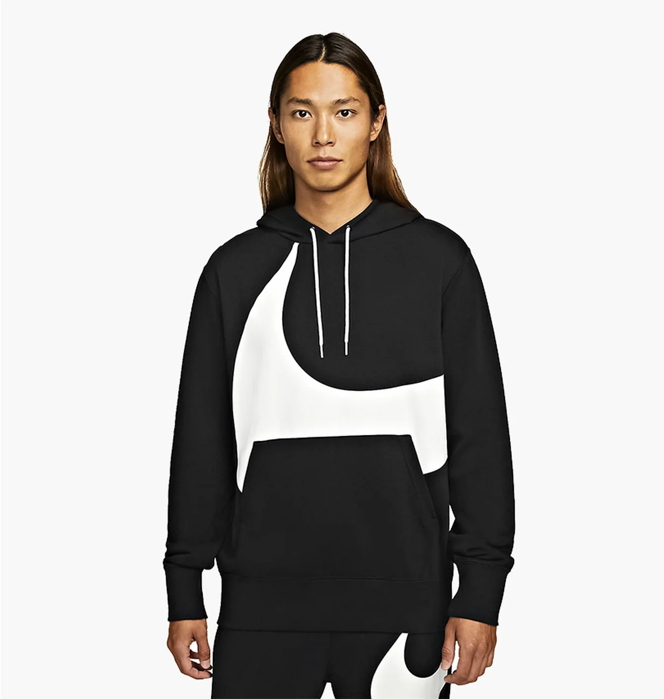 Худі чоловіче Nike Sportswear Swoosh Black DH1027-010
