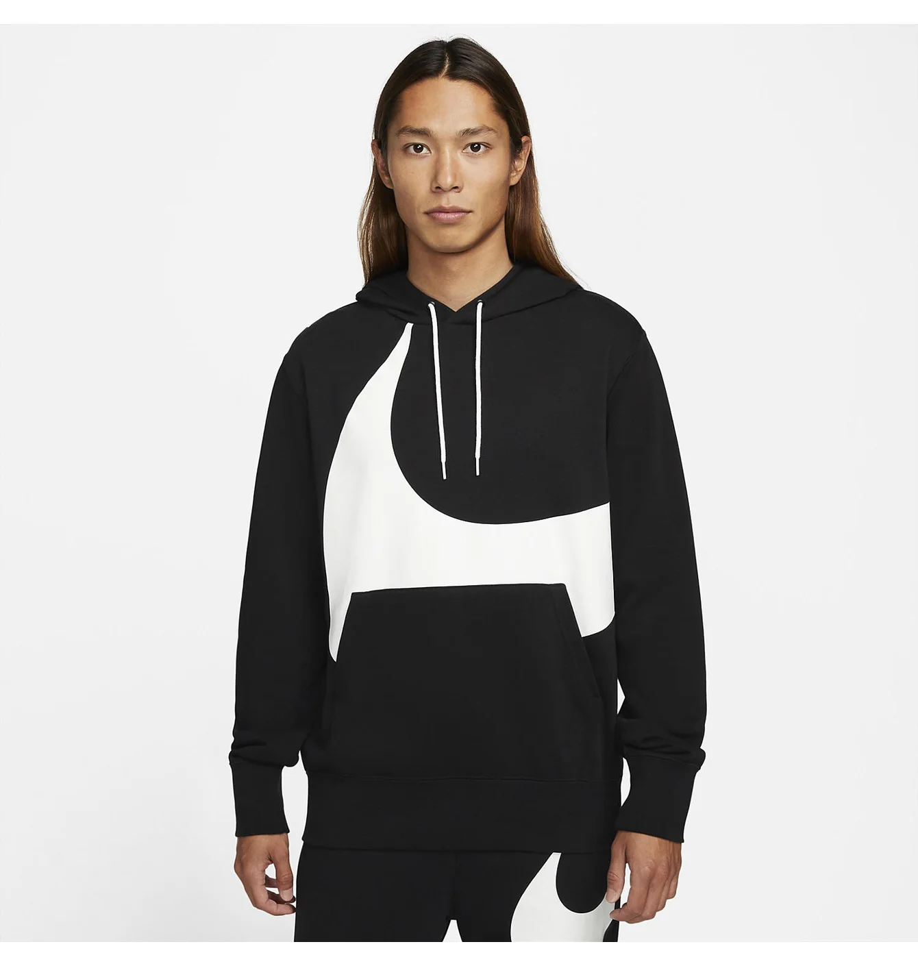 Худі чоловіче Nike Sportswear Swoosh Black DH1027-010