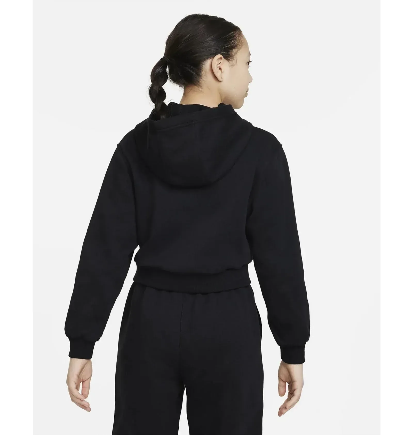 Светр жіночий Nike G Nsw Club Flc Crp Hdy Hbr (FD2925-010)