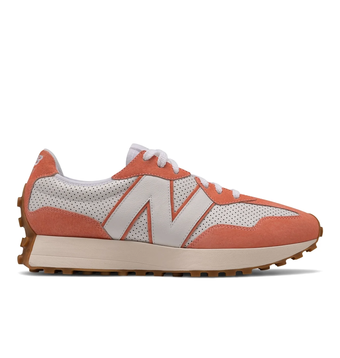 Кросівки чоловічі New Balance 327 White/Orange Ms327Pn