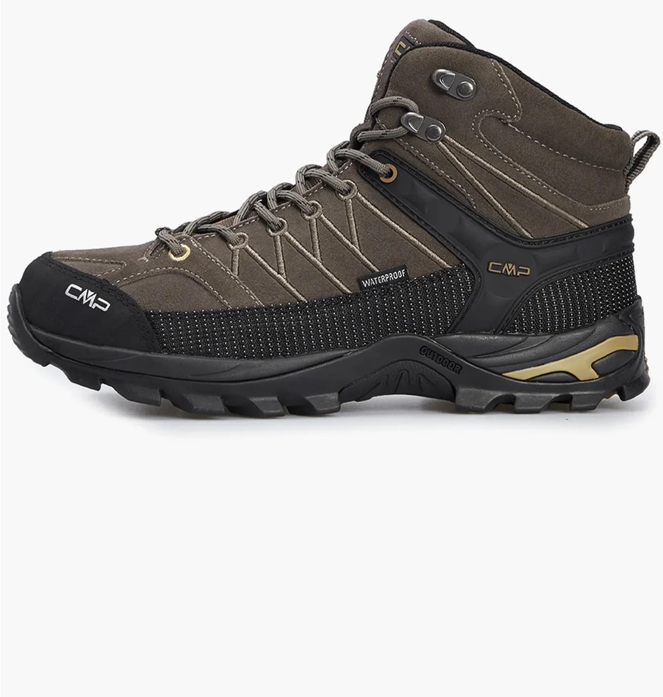 Черевики чоловічі Cmp Rigel Mid Trekking Shoe Wp Brown 3Q12947-Q906
