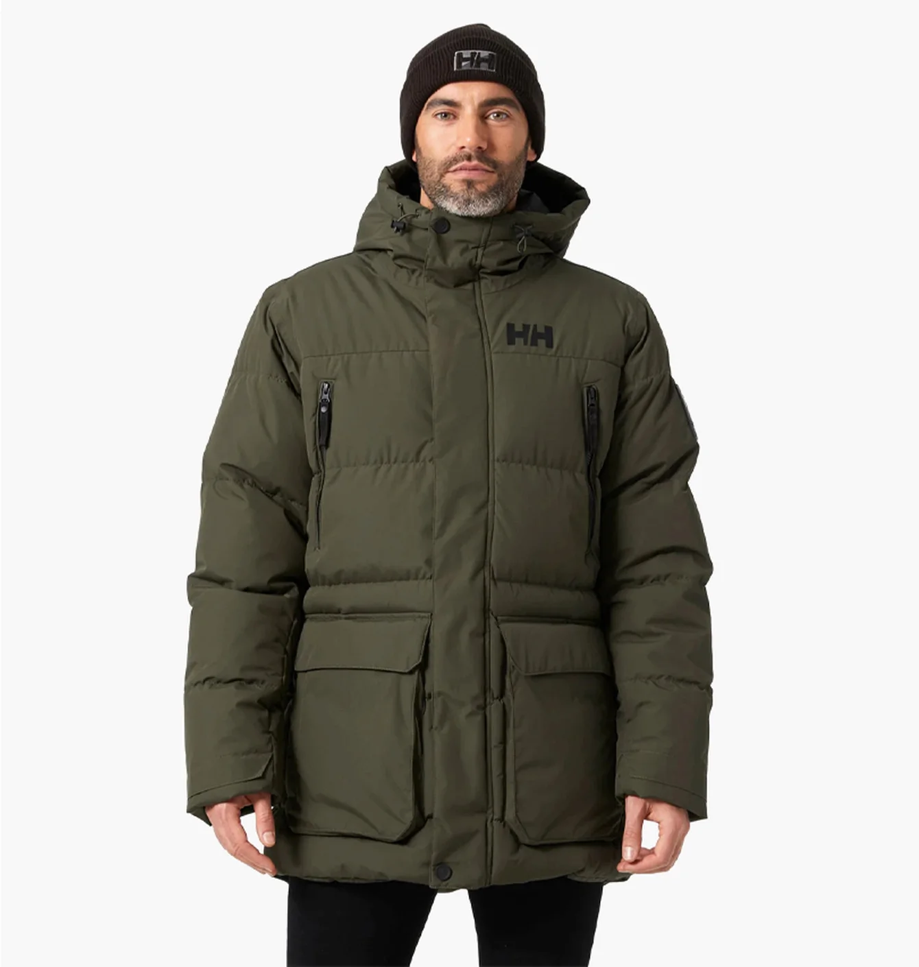 Парка чоловіча Helly Hansen Reine Puffy Jacket Olive 53676-431