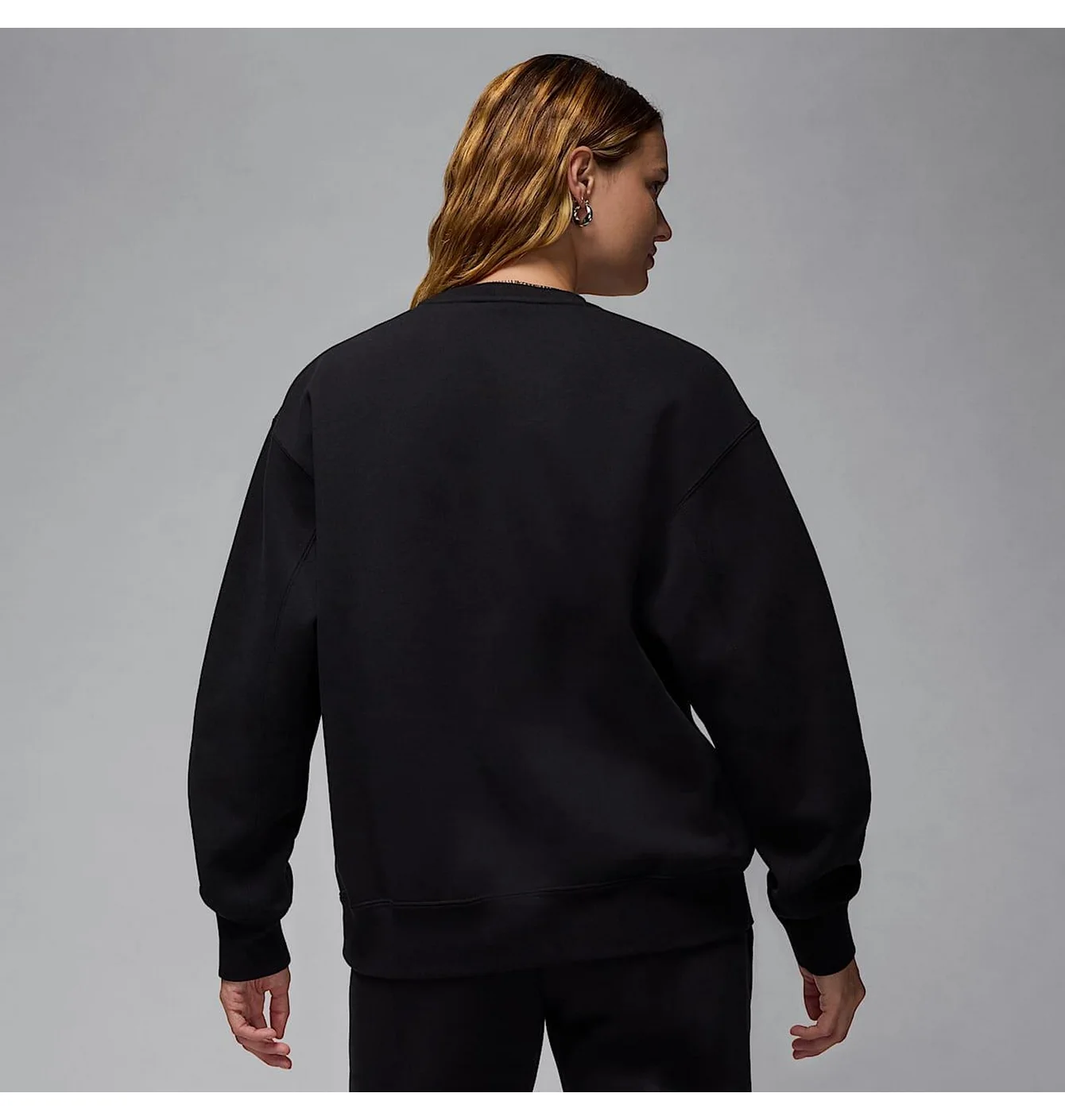 Світшот жіночий Air Jordan Flight Fleece WomenS Crew- Neck Sweatshirt Black FV7053-010