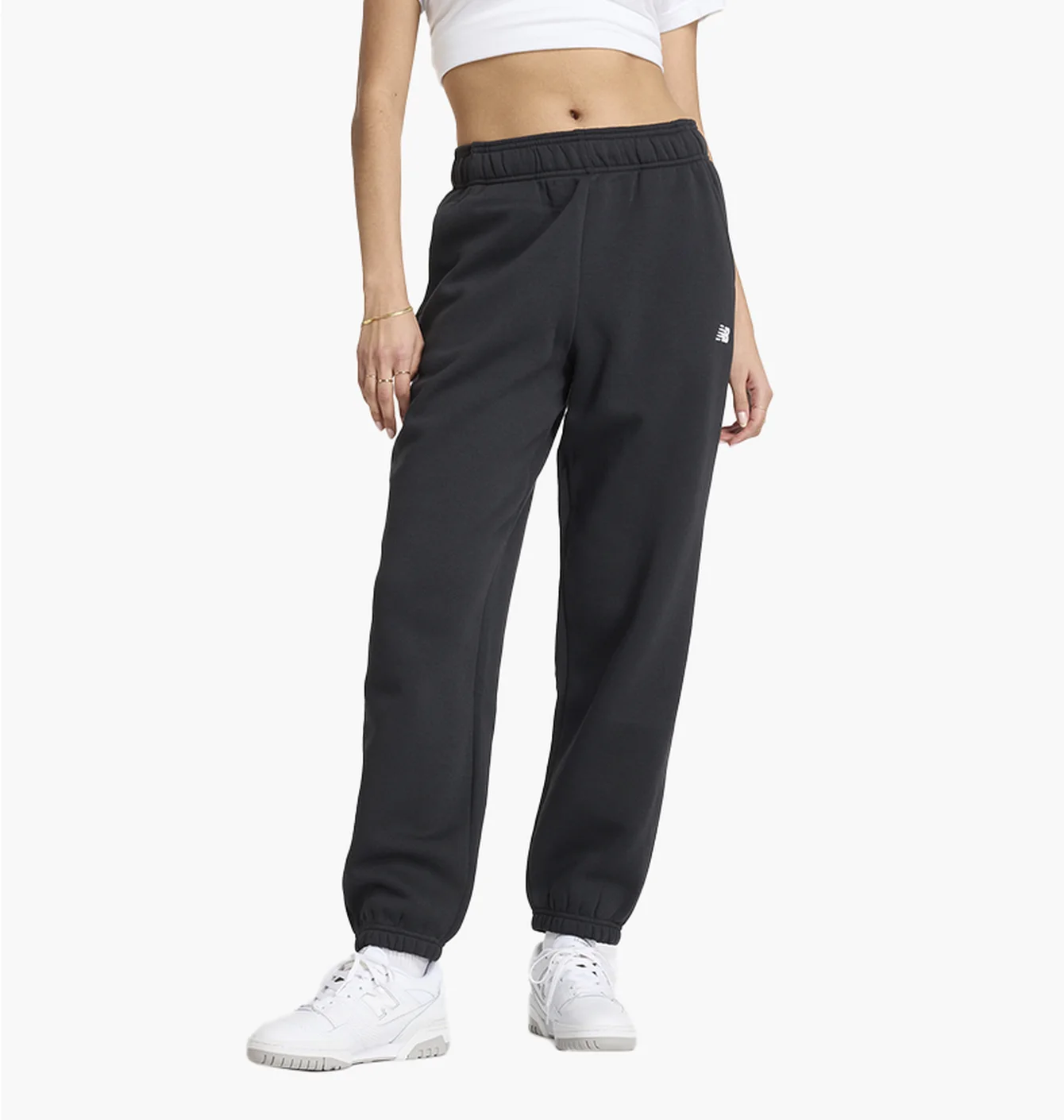 Штани жіночі New Balance Sport Essentials Fleece Black WP41502BK