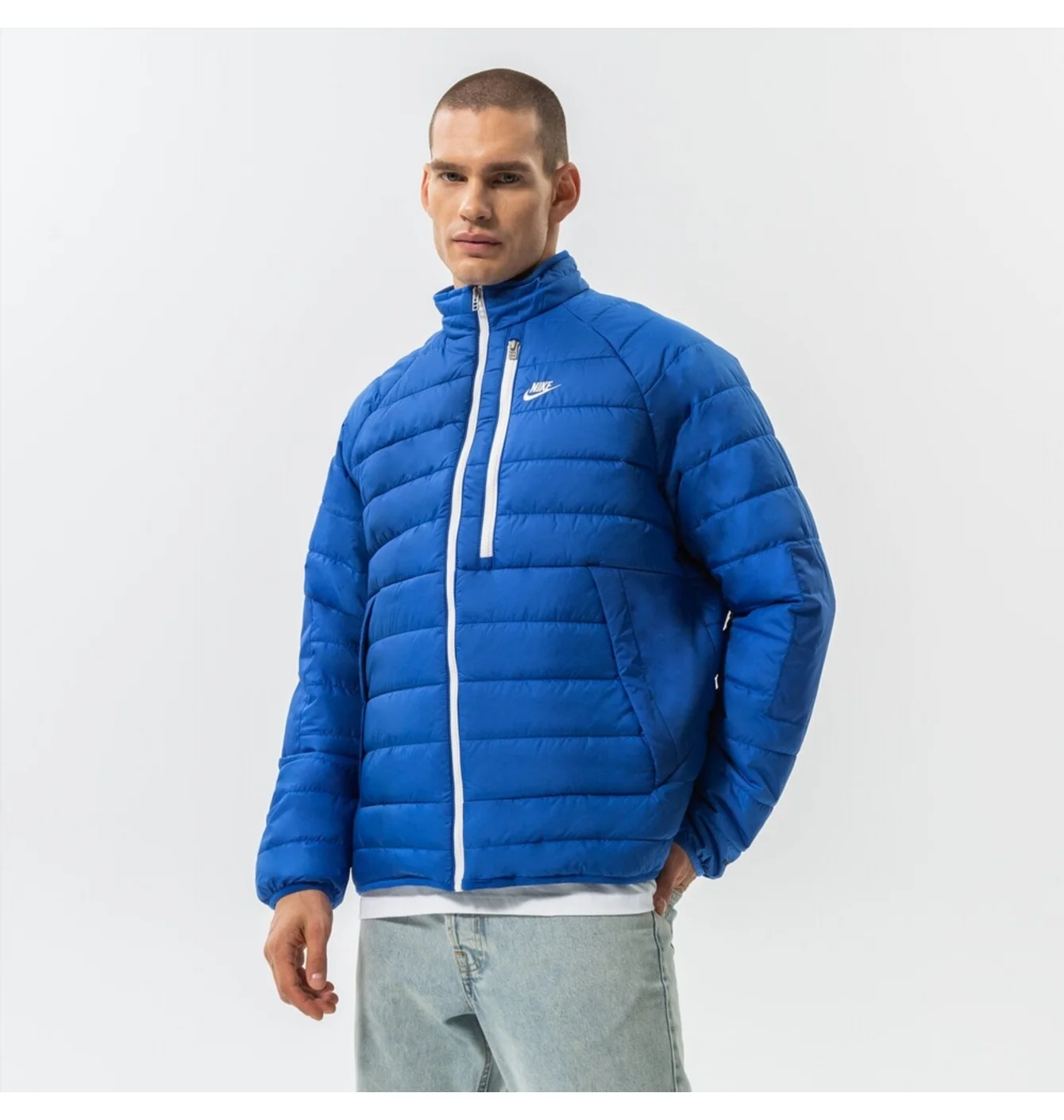 Куртка чоловіча Nike M Nk Tf Rpl Legacy Puffer Jkt Blue Dq4929-480