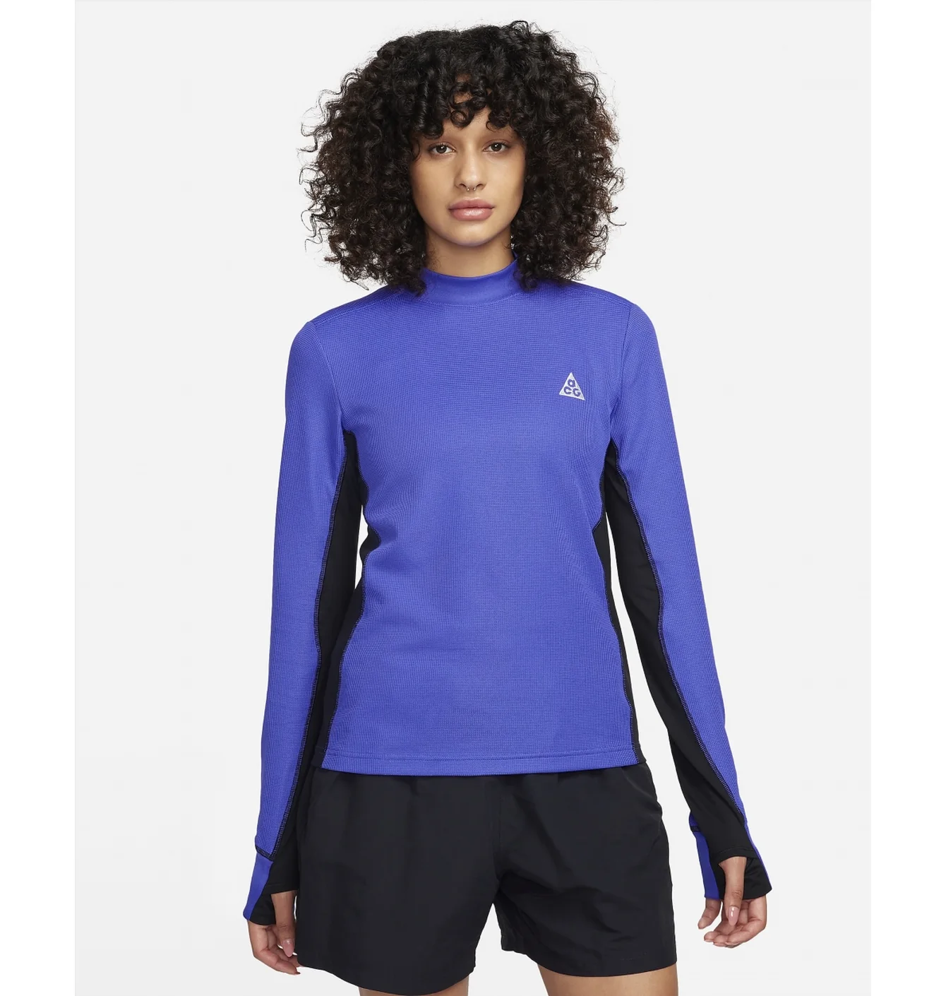 Лонгслів жіночий Nike Acg Dri-Fit Adv Goat Rocks Blue FB8004-510