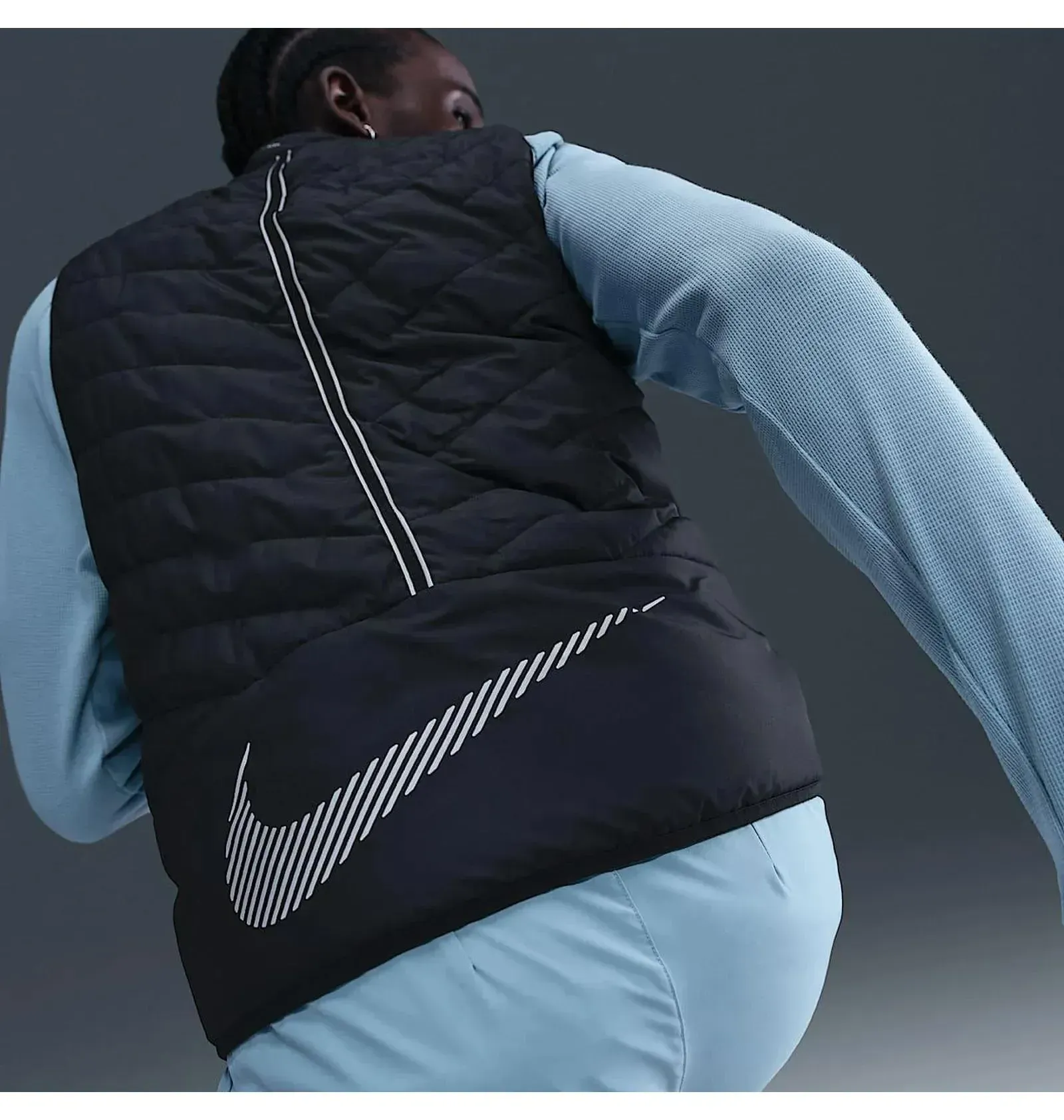 Жилетка чоловіча Nike Synfl Rpl Black (IM6581-010)