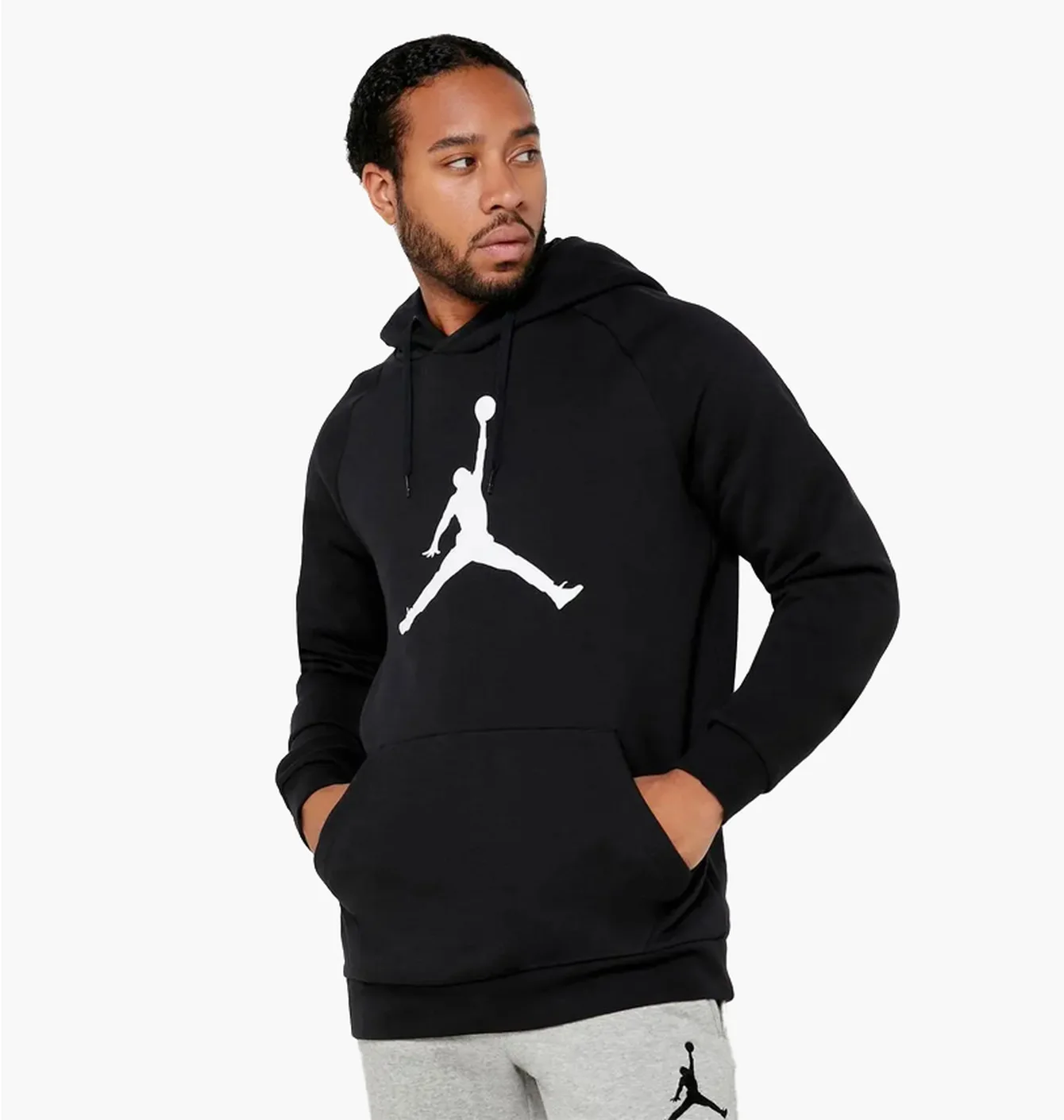 Худі чоловіче Air Jordan Jumpman Classic Fleece Hoodie Black Av3145-010